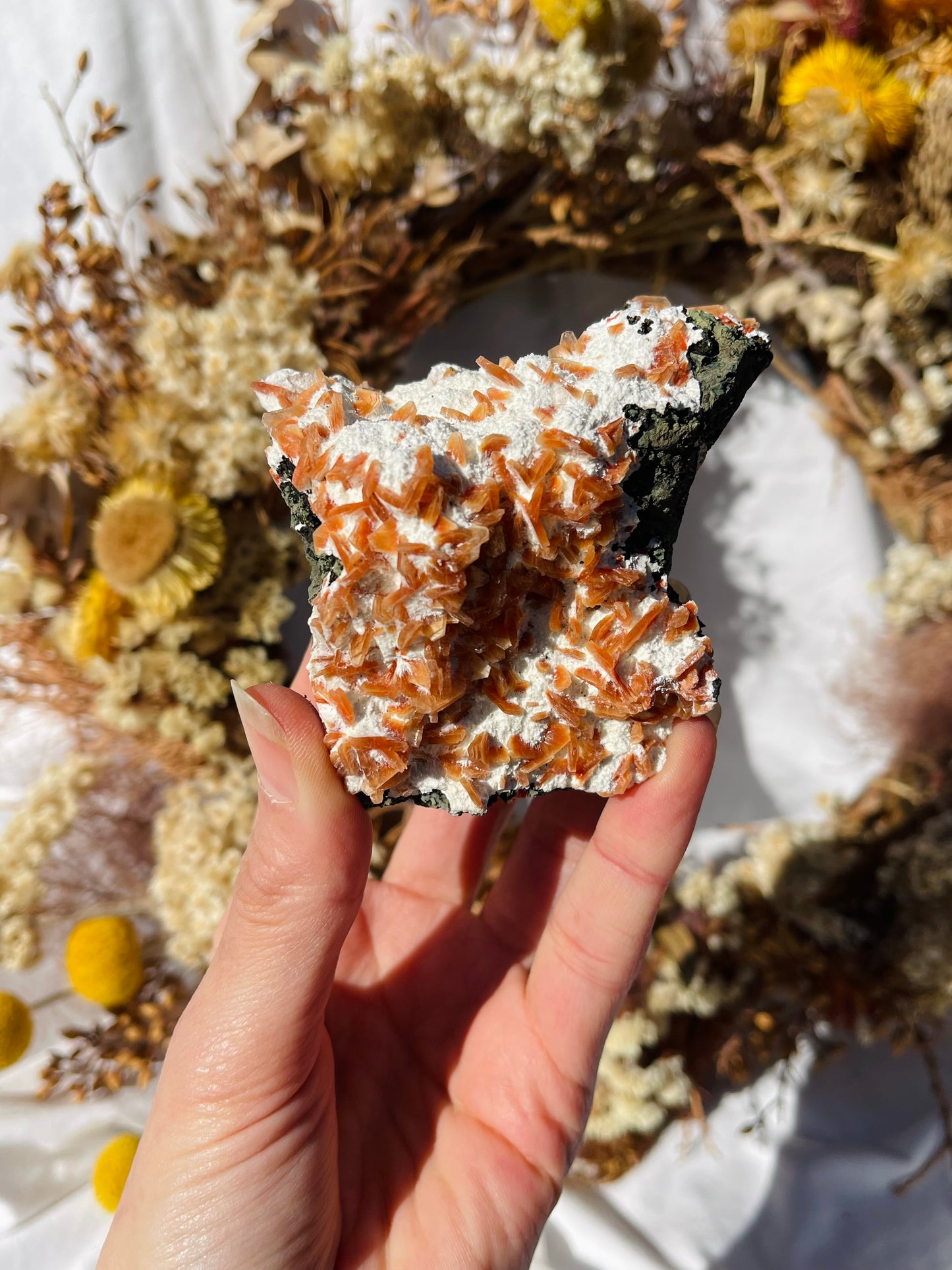 Heulandite on Mordenite Specimen #2