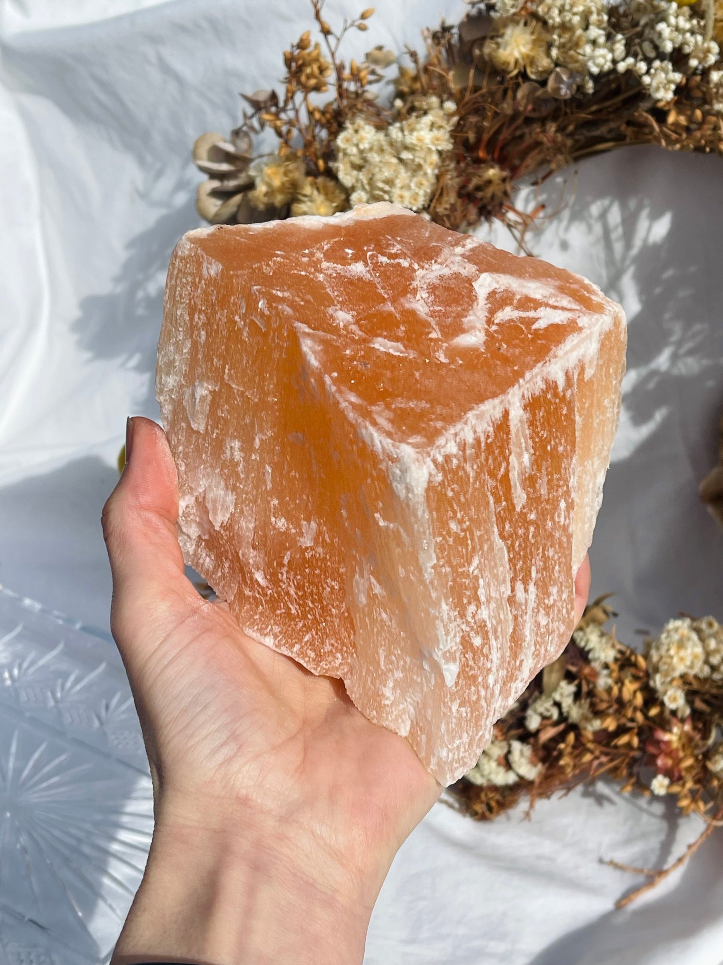 Orange Selenite Raw #1