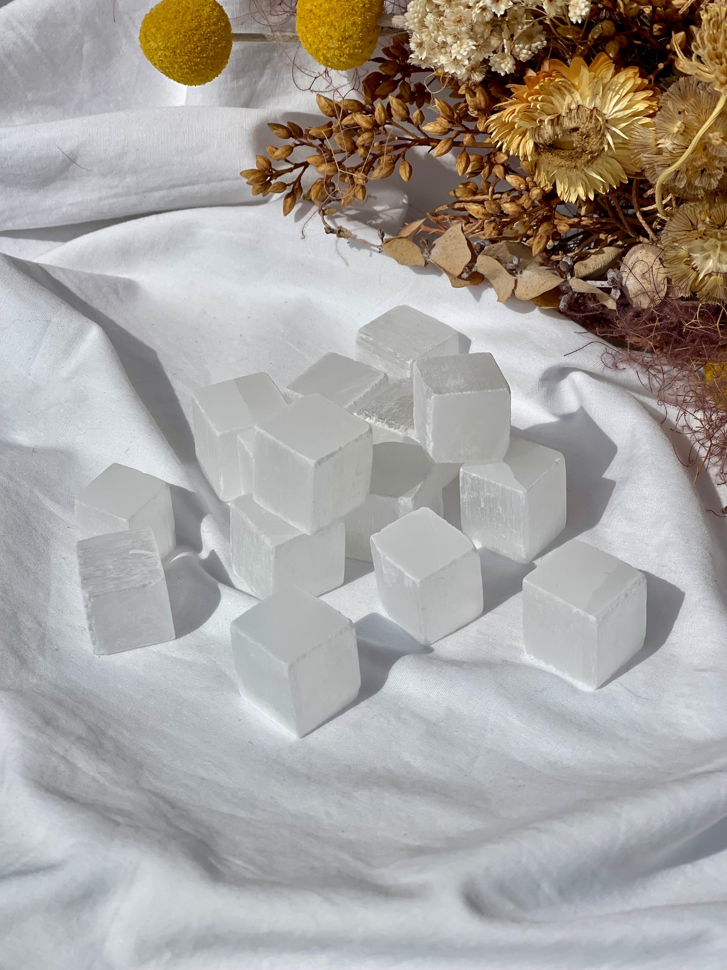 Selenite Cube