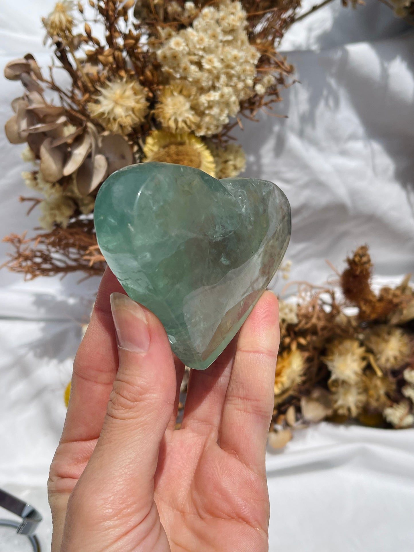 Fluorite Heart #1