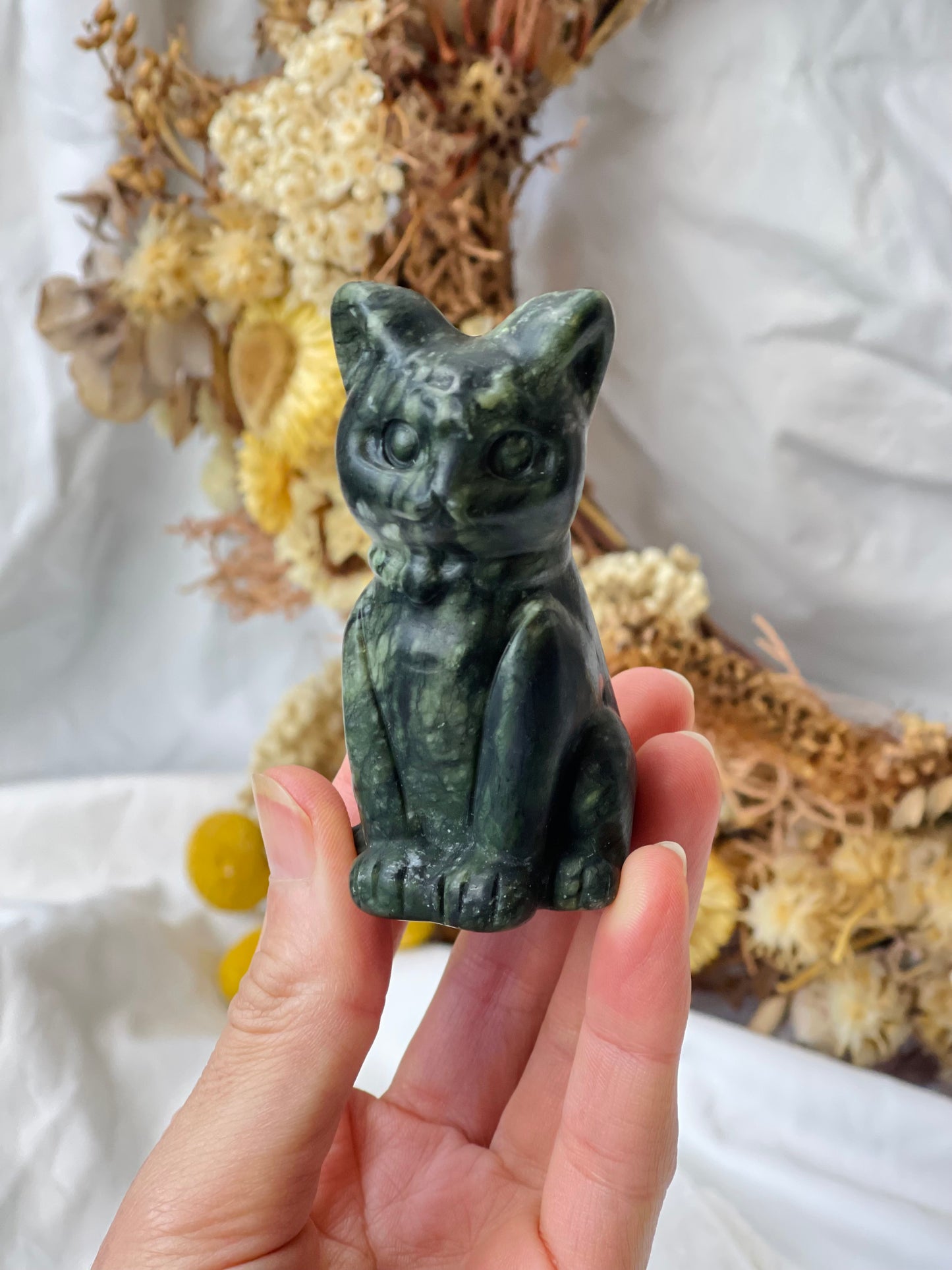 Green Jade Cat #6