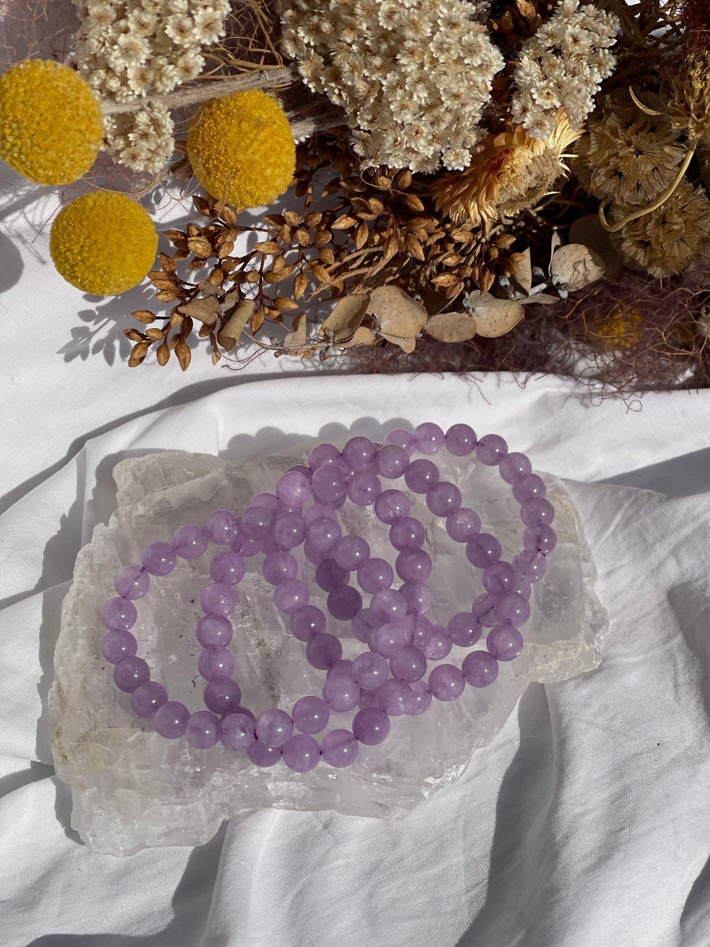Lavender Amethyst Bracelet