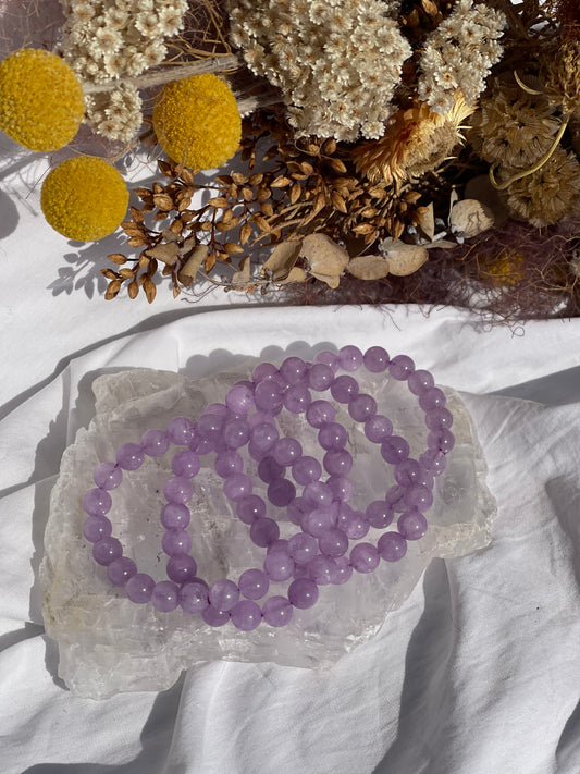 Lavender Amethyst Bracelet