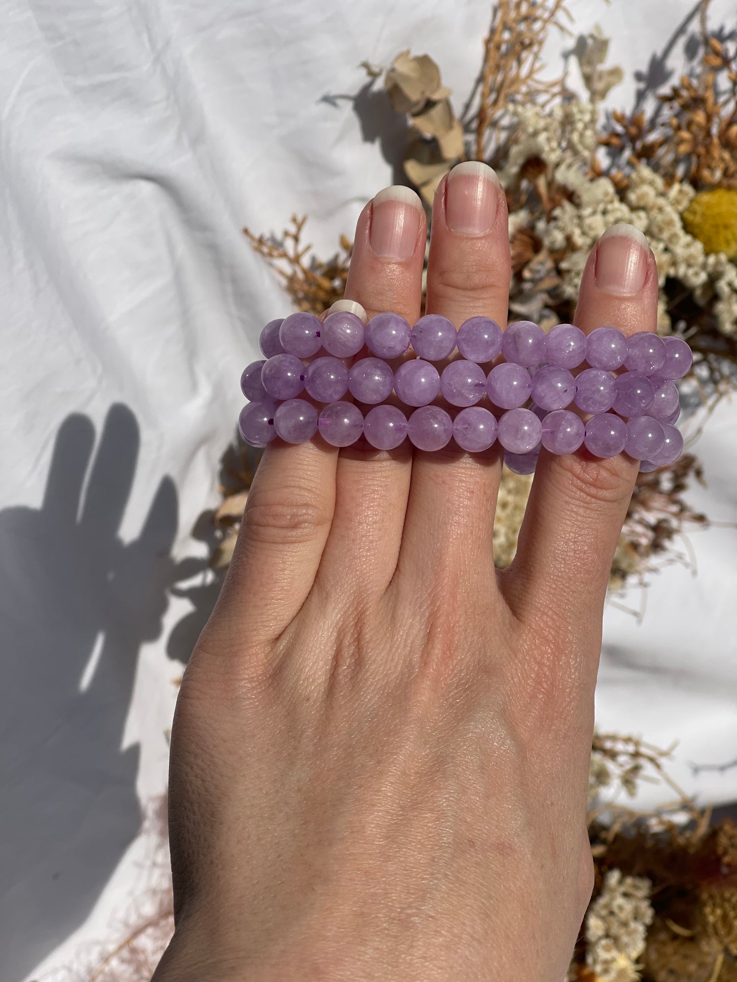 Lavender Amethyst Bracelet