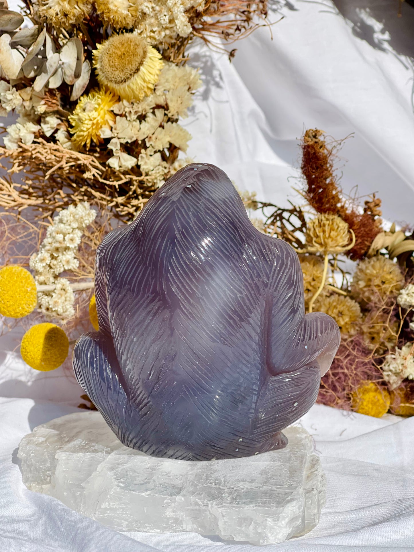 Druzy Agate Gorilla