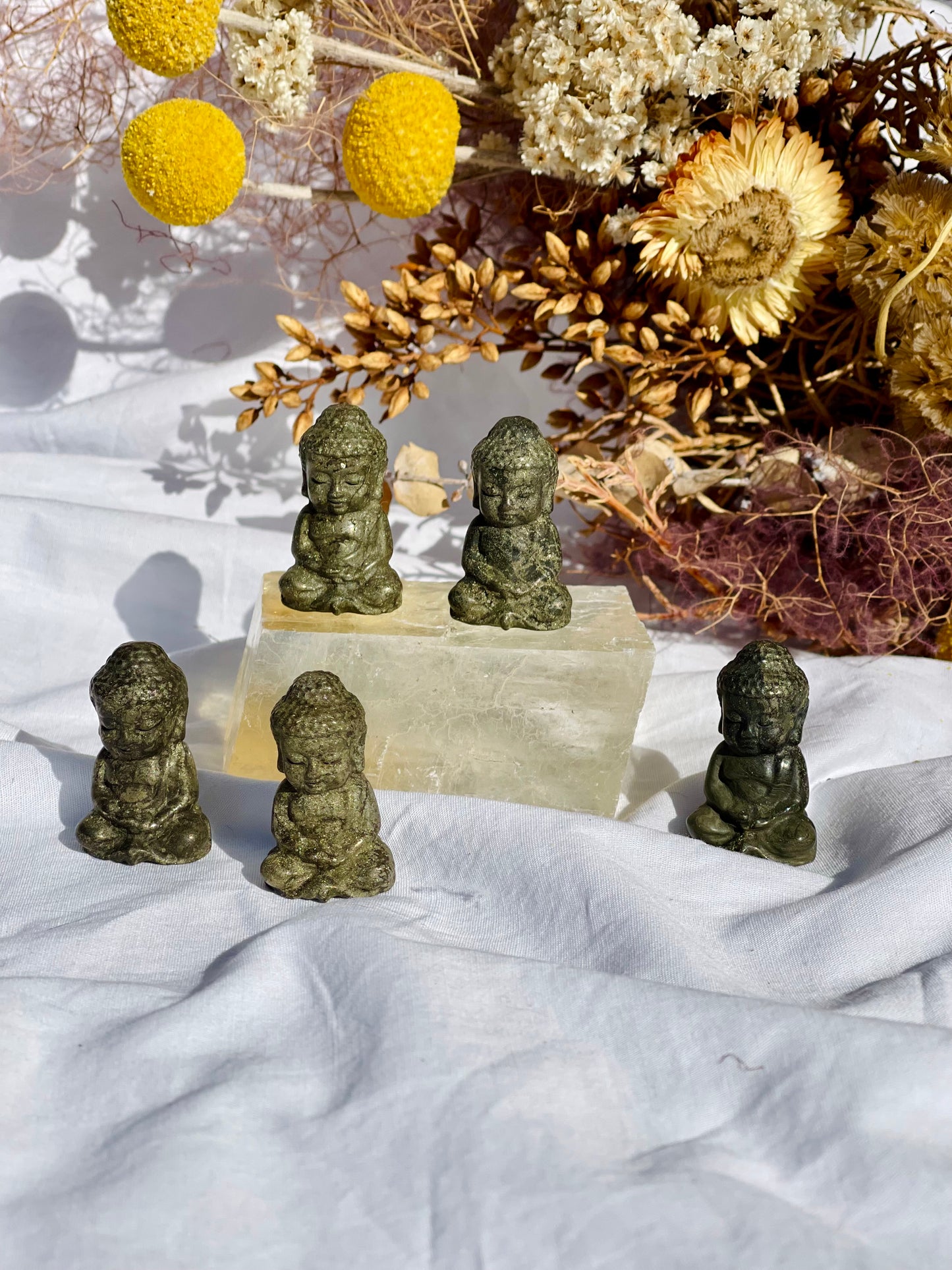 Pyrite Mini Buddha