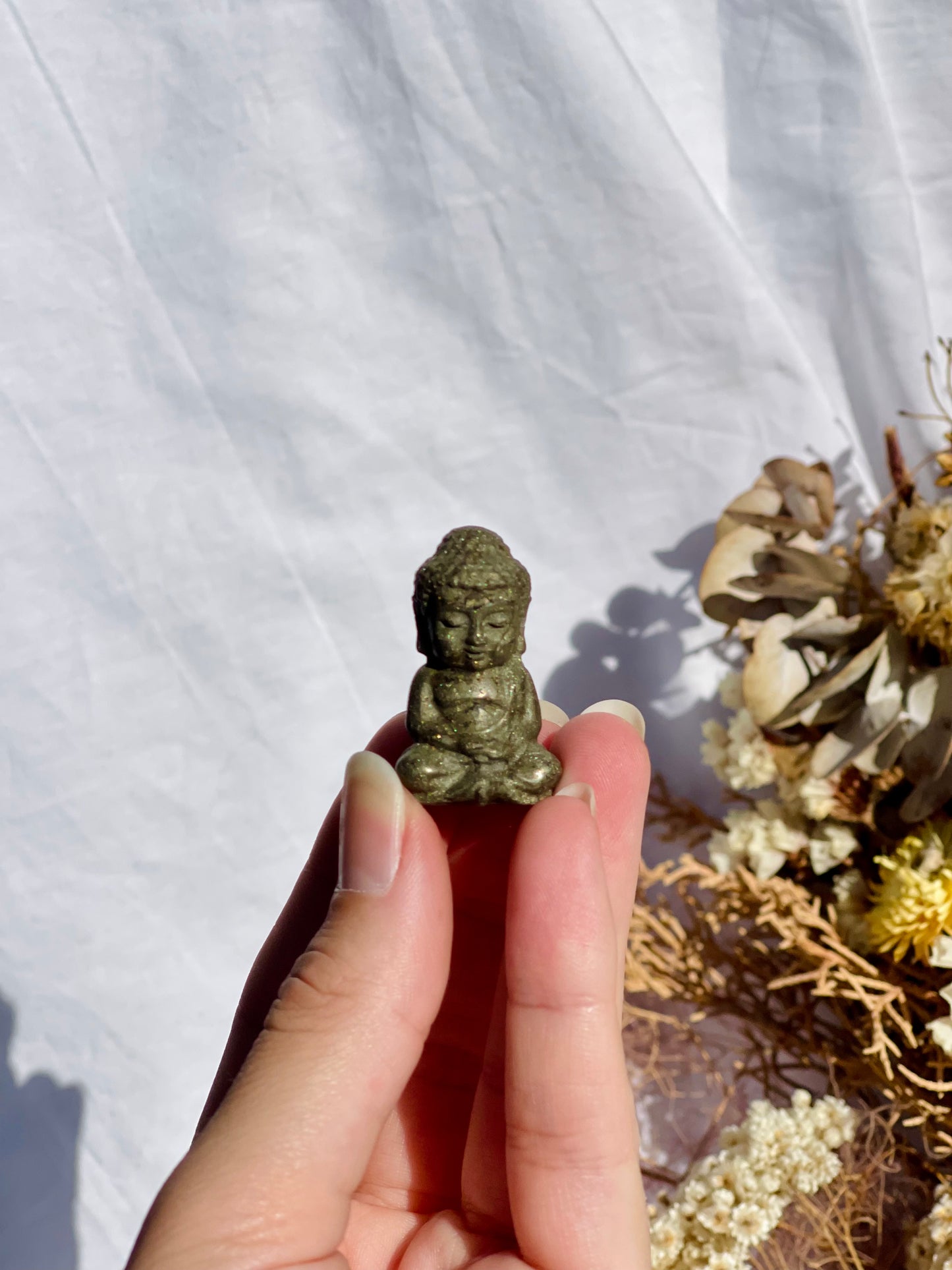 Pyrite Mini Buddha