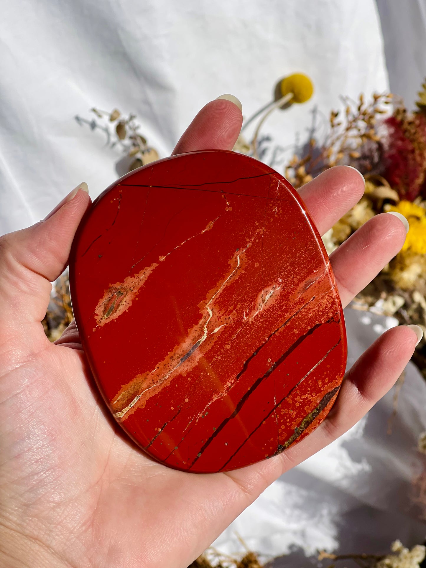 Red Jasper Slice A