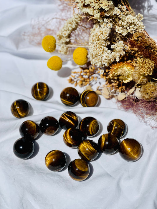Tiger Eye Sphere