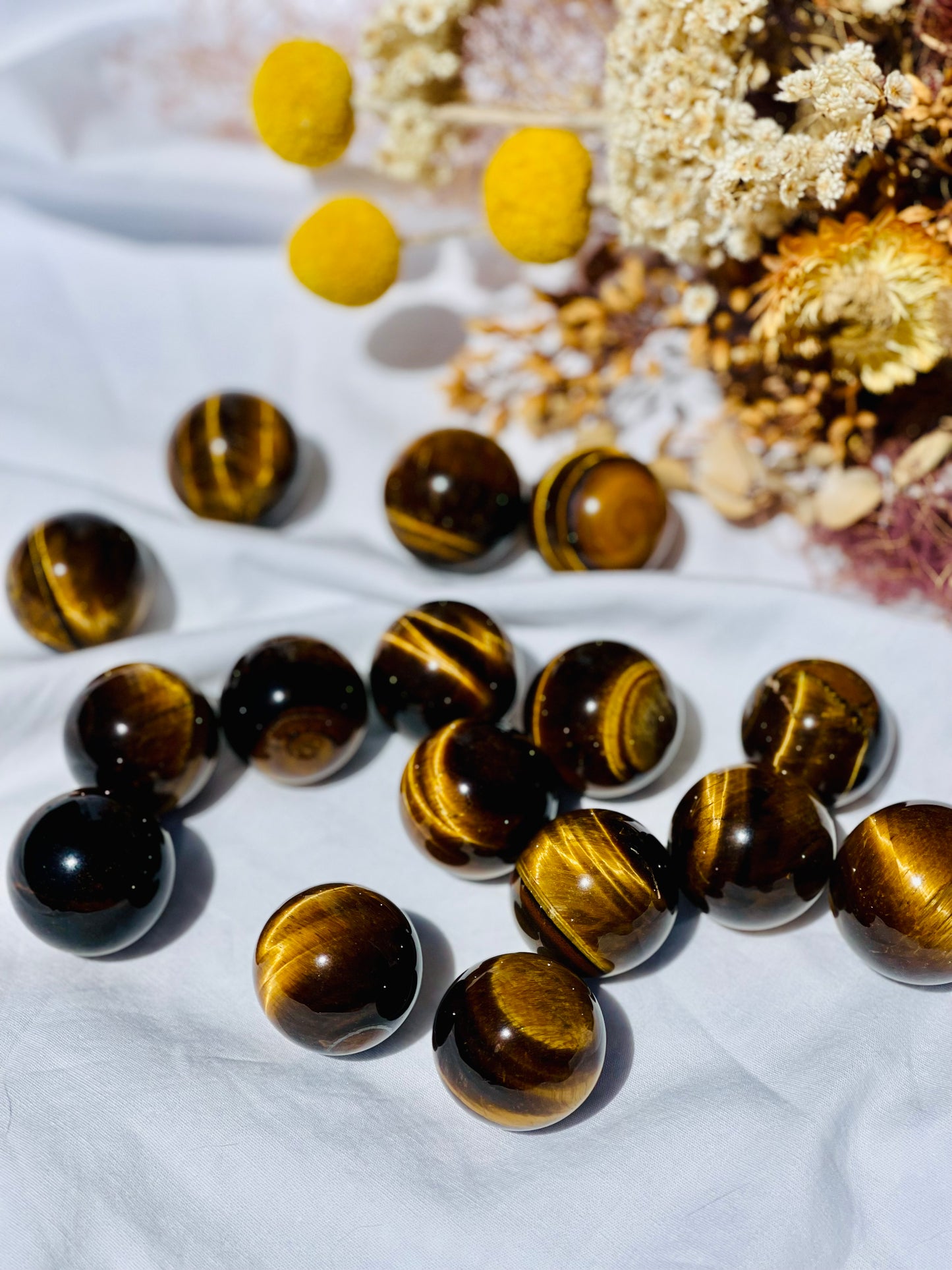Tiger Eye Sphere
