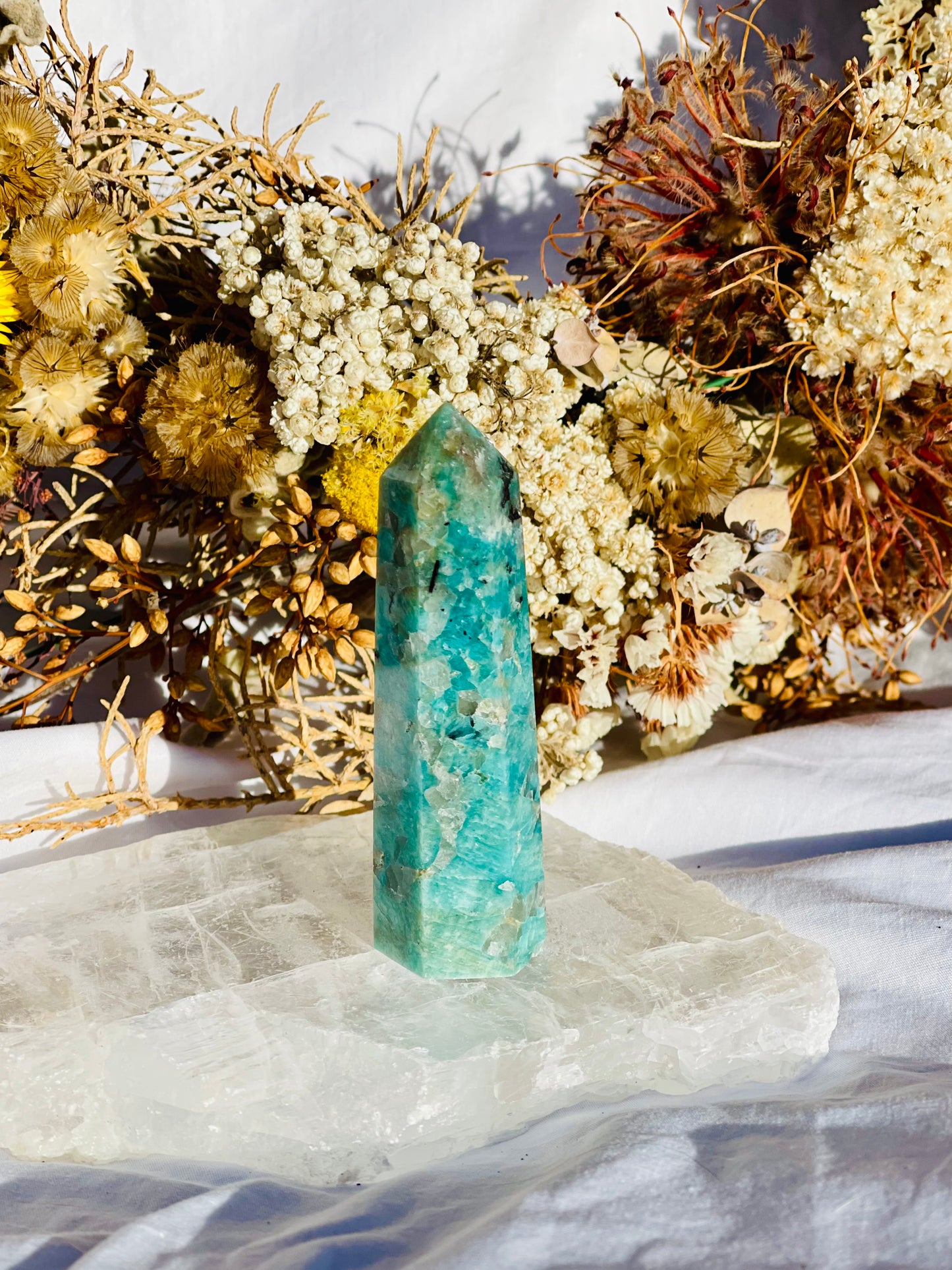Amazonite | Smokey Quartz Point B
