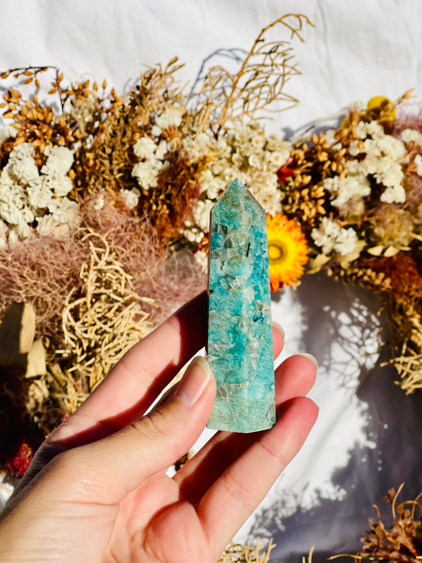 Amazonite | Smokey Quartz Point B