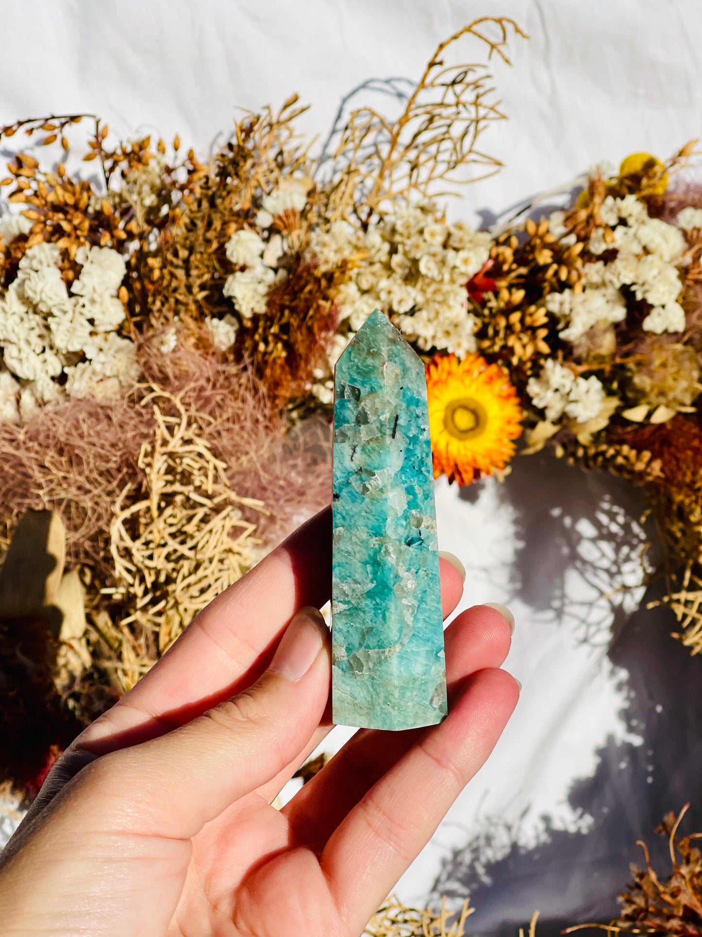 Amazonite | Smokey Quartz Point B