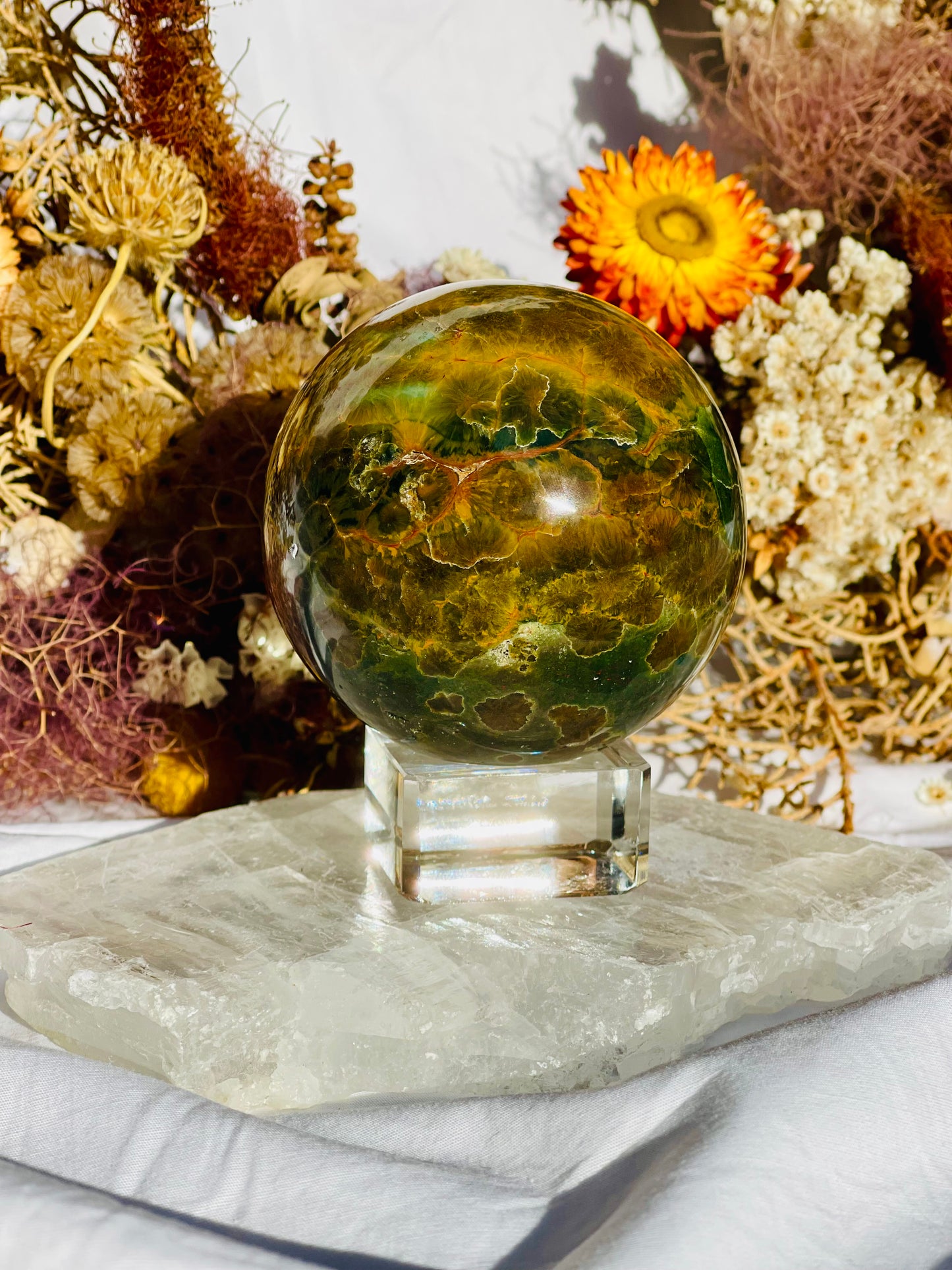 Ocean Jasper Sphere