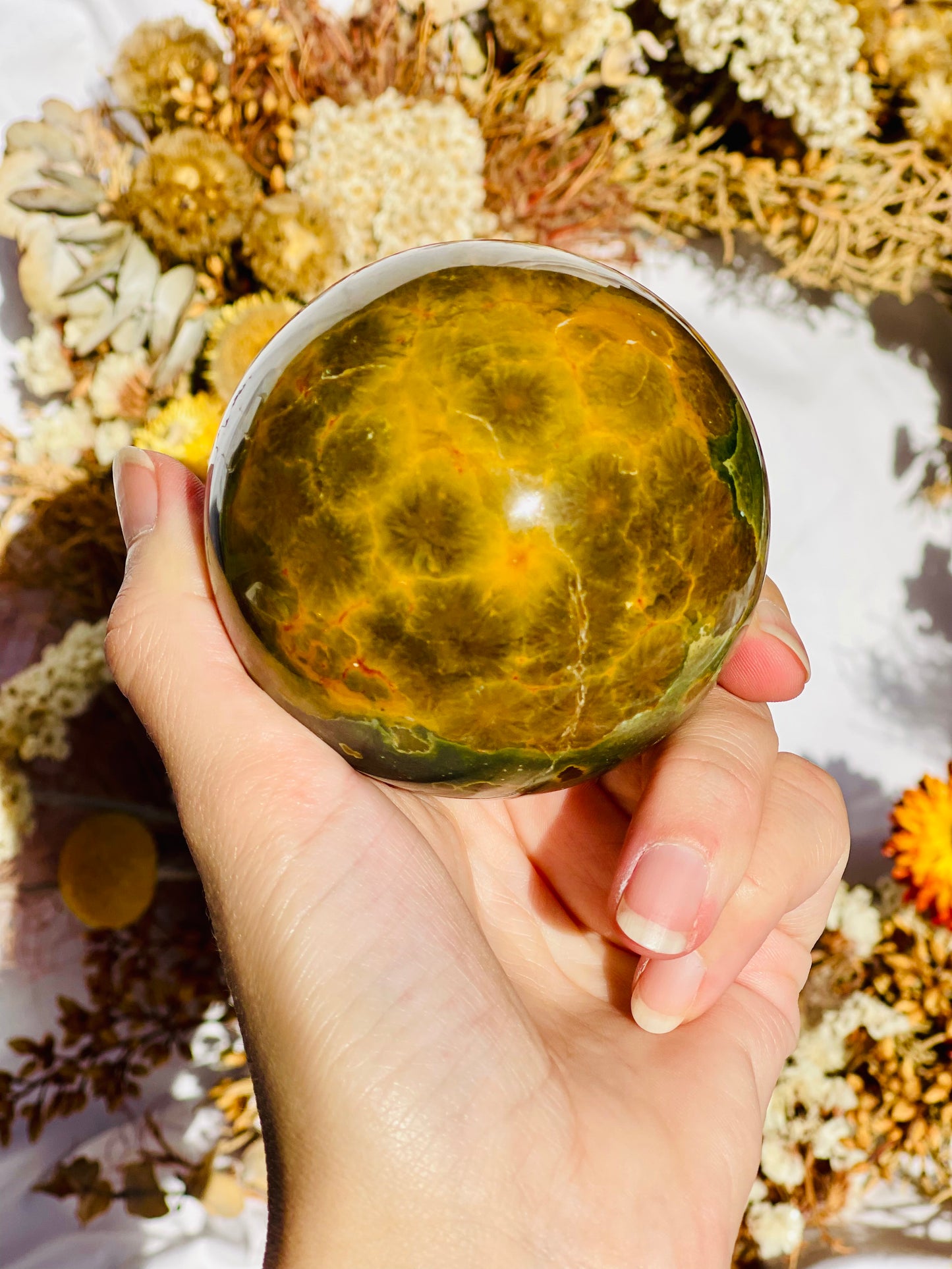 Ocean Jasper Sphere