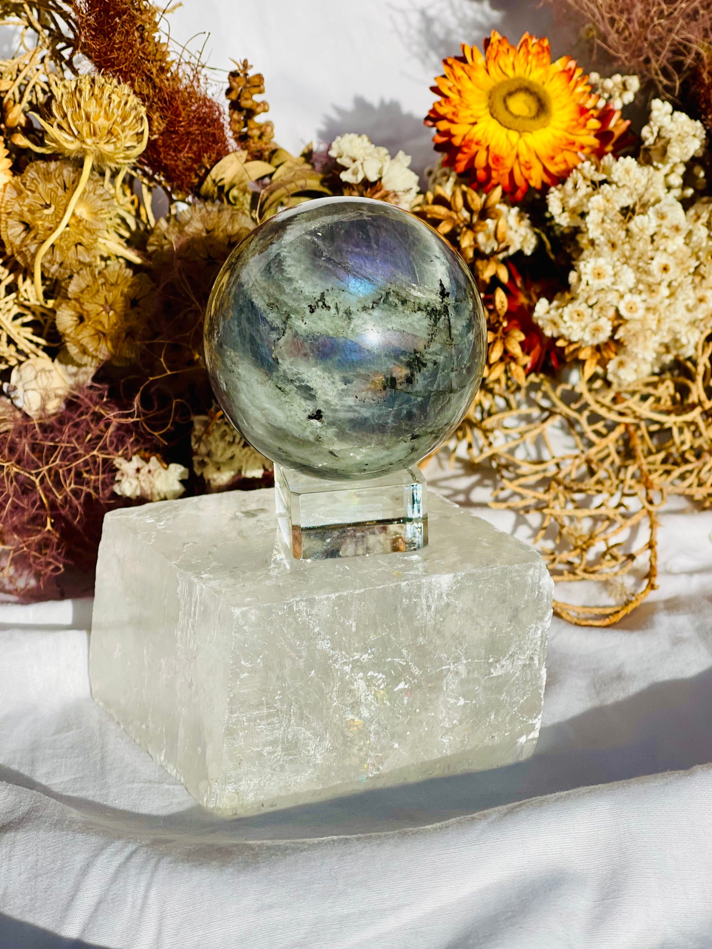 Labradorite Sphere
