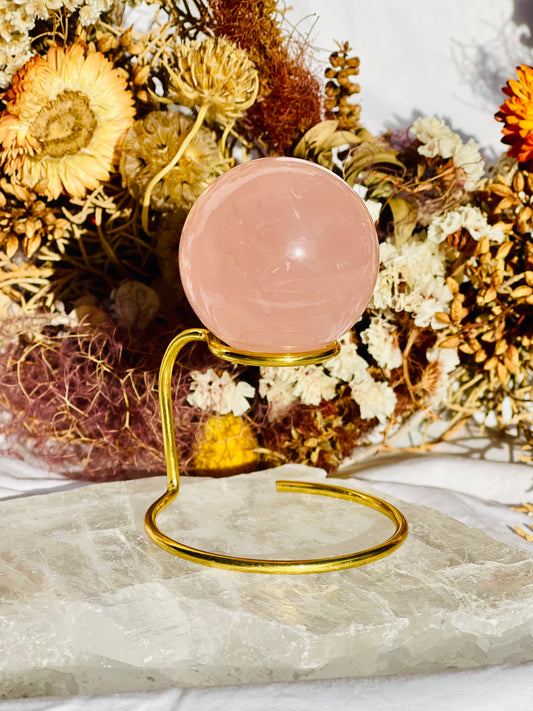 Rose Quartz Sphere A