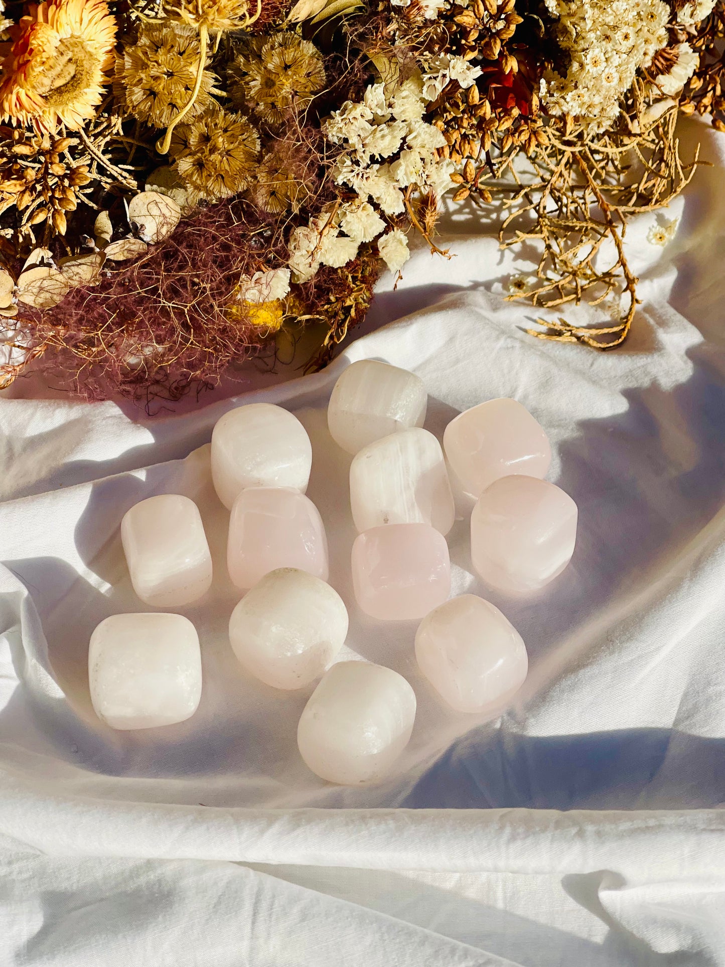 Pink Calcite Tumble