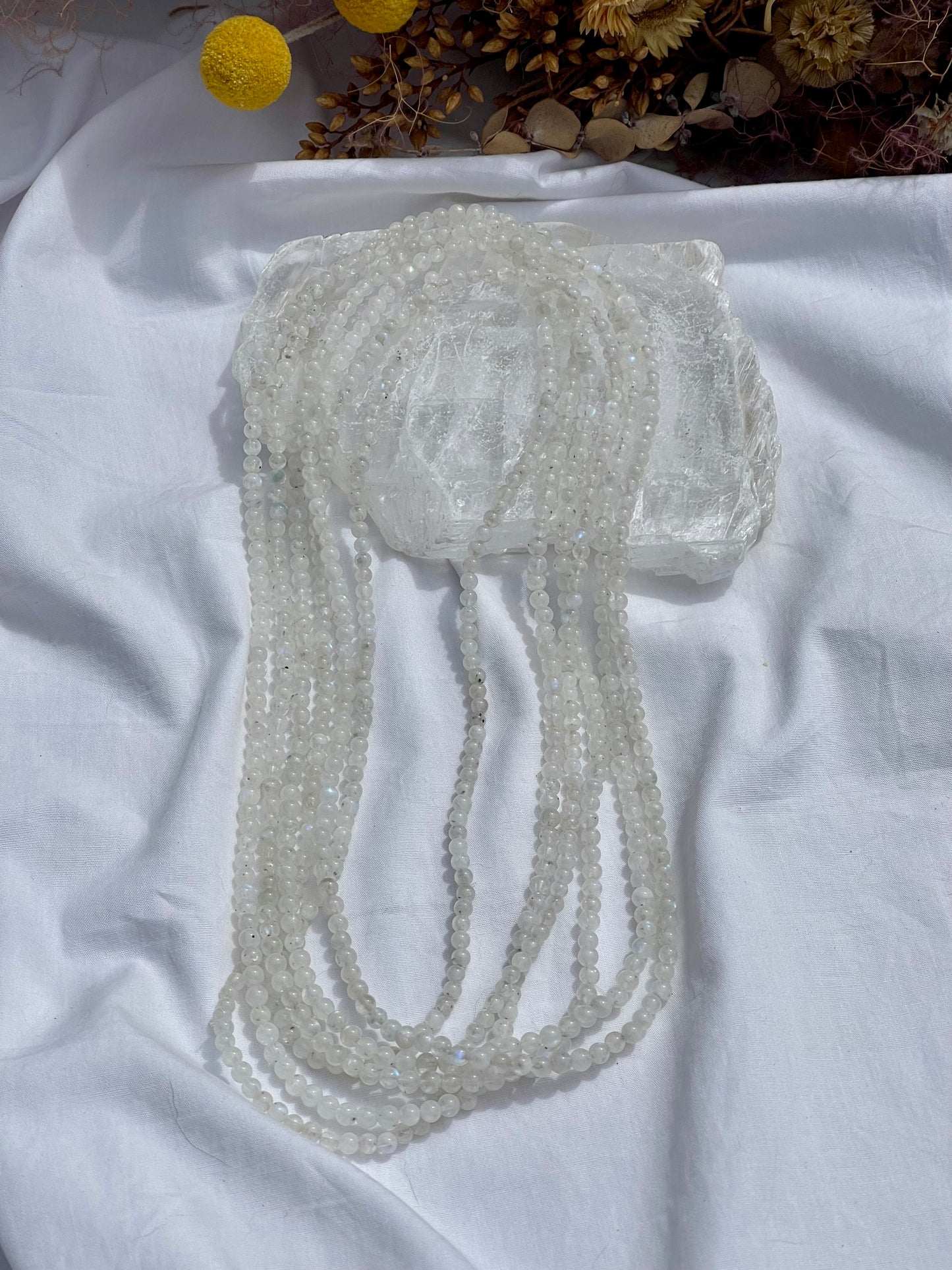 Moonstone Wrap Bracelet