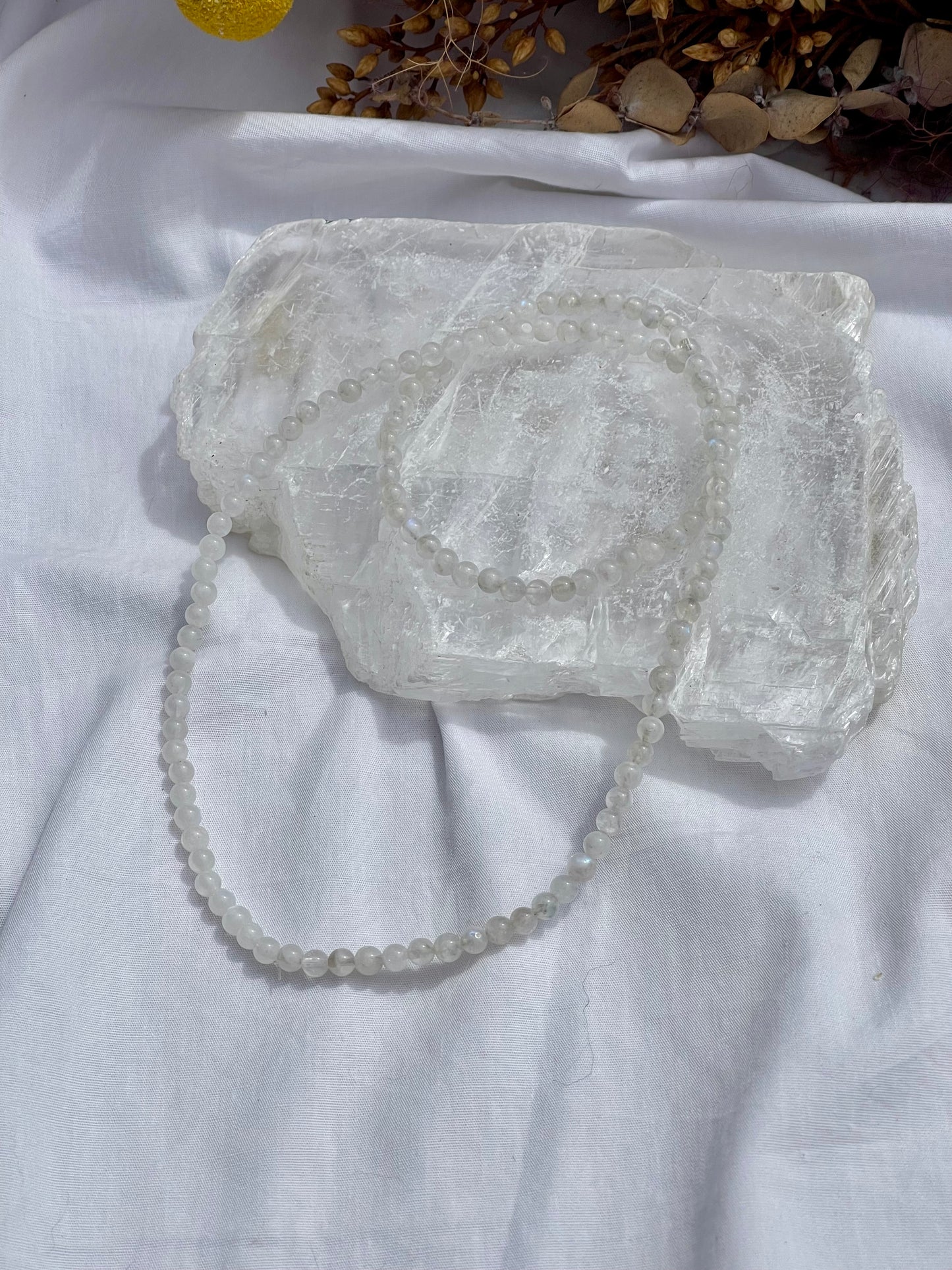 Moonstone Wrap Bracelet