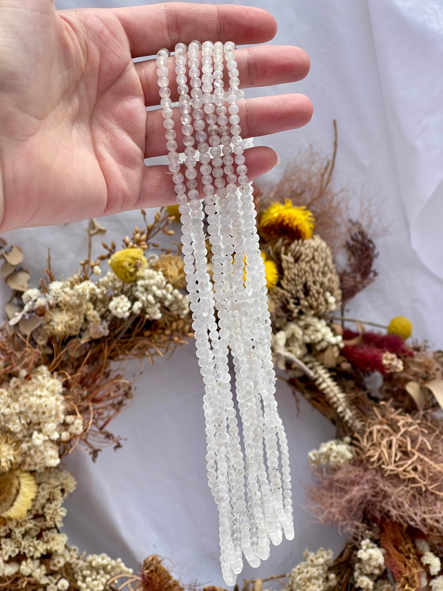 Moonstone Wrap Bracelet