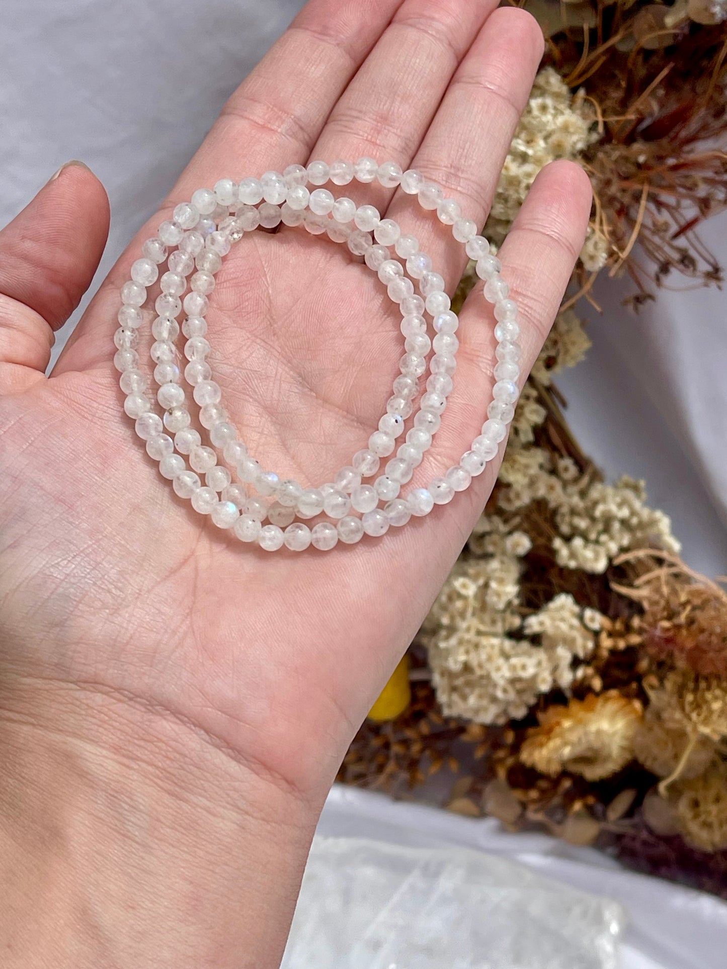 Moonstone Wrap Bracelet