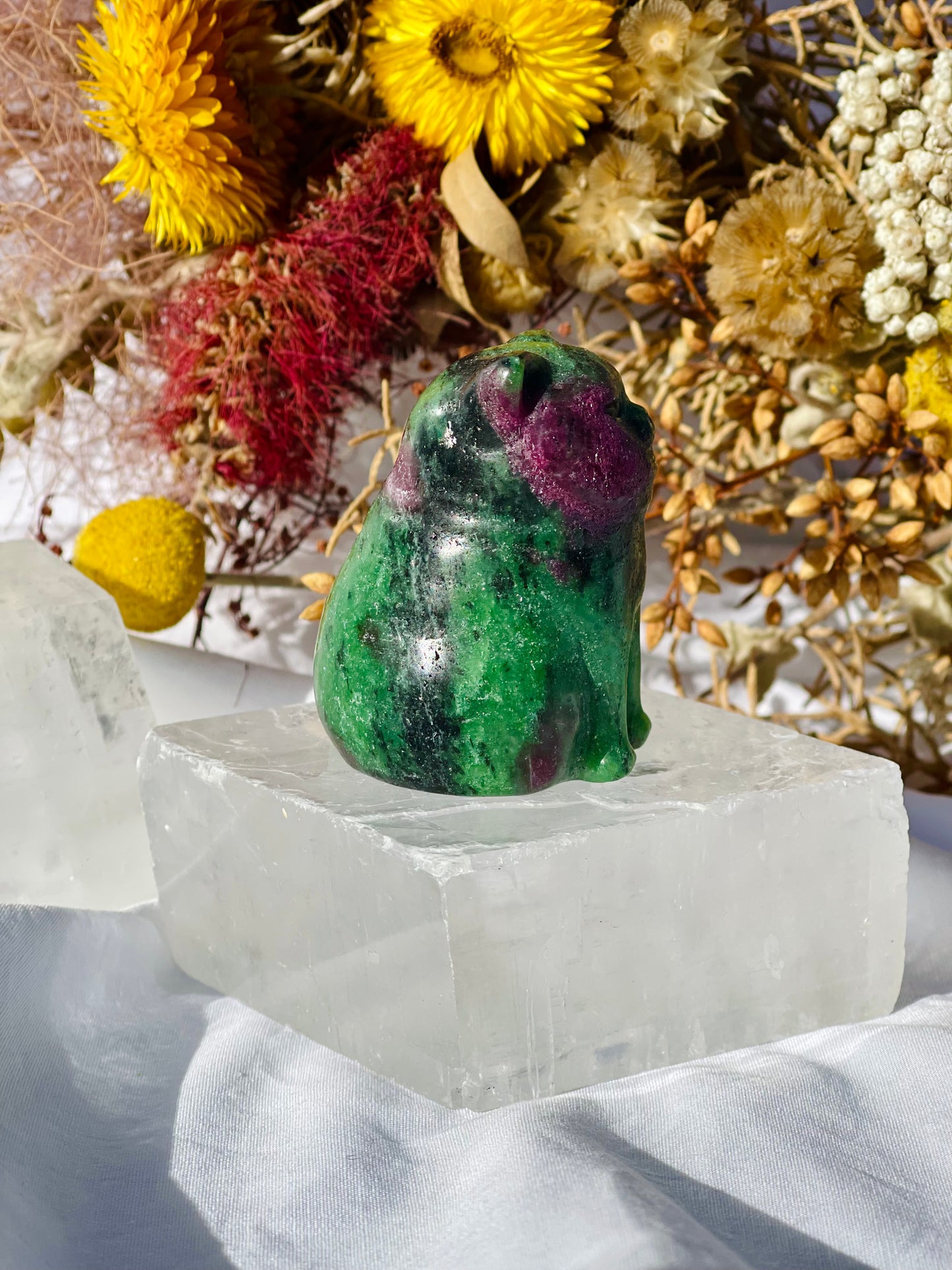 Ruby Zoisite Chunky Cat #2