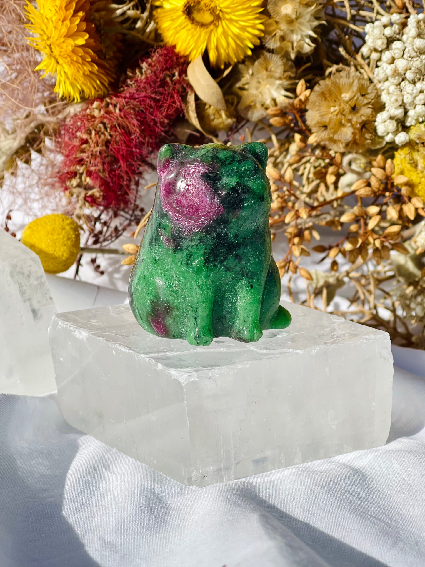 Ruby Zoisite Chunky Cat #2