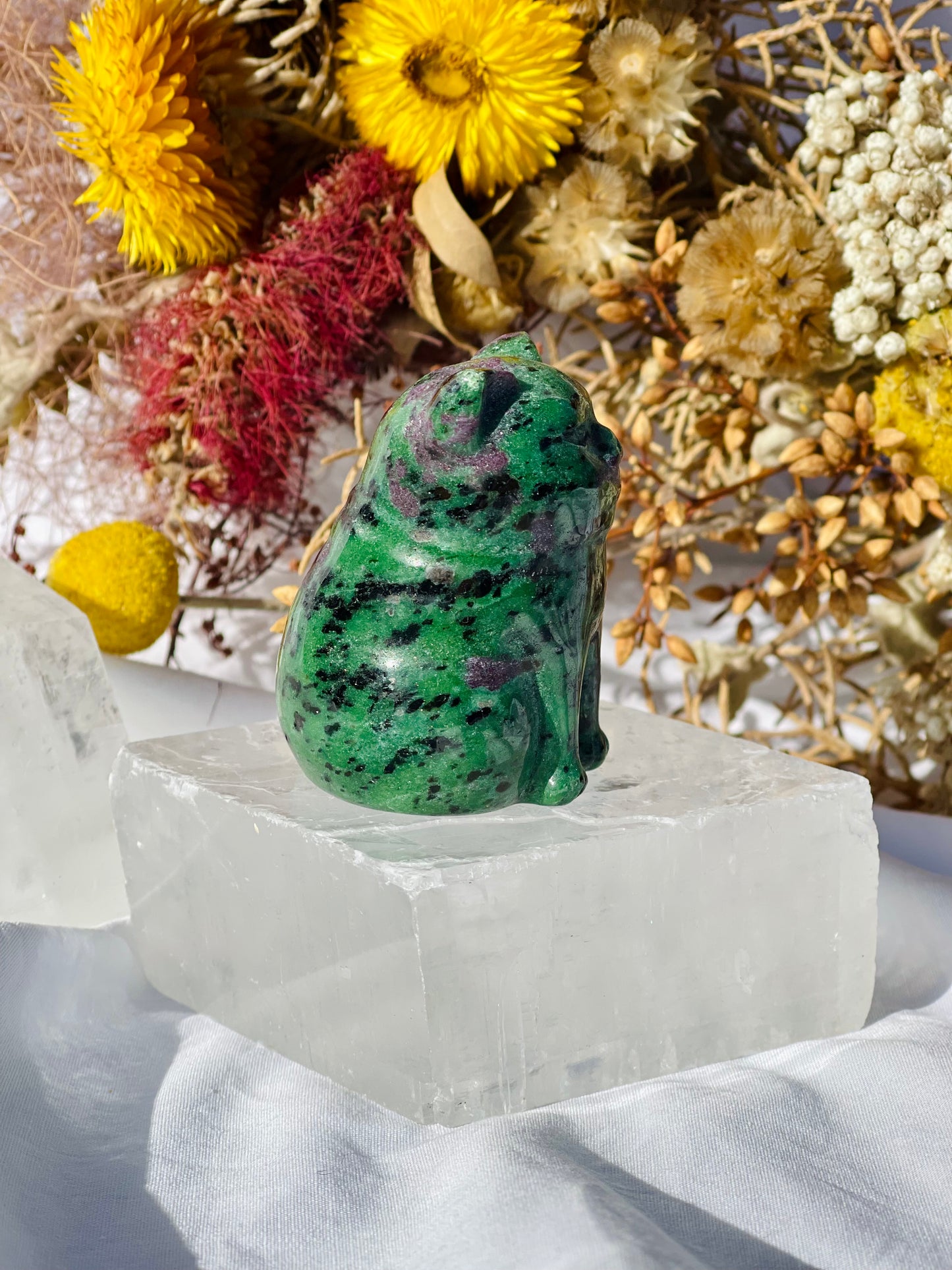 Ruby Zoisite Chunky Cat #1