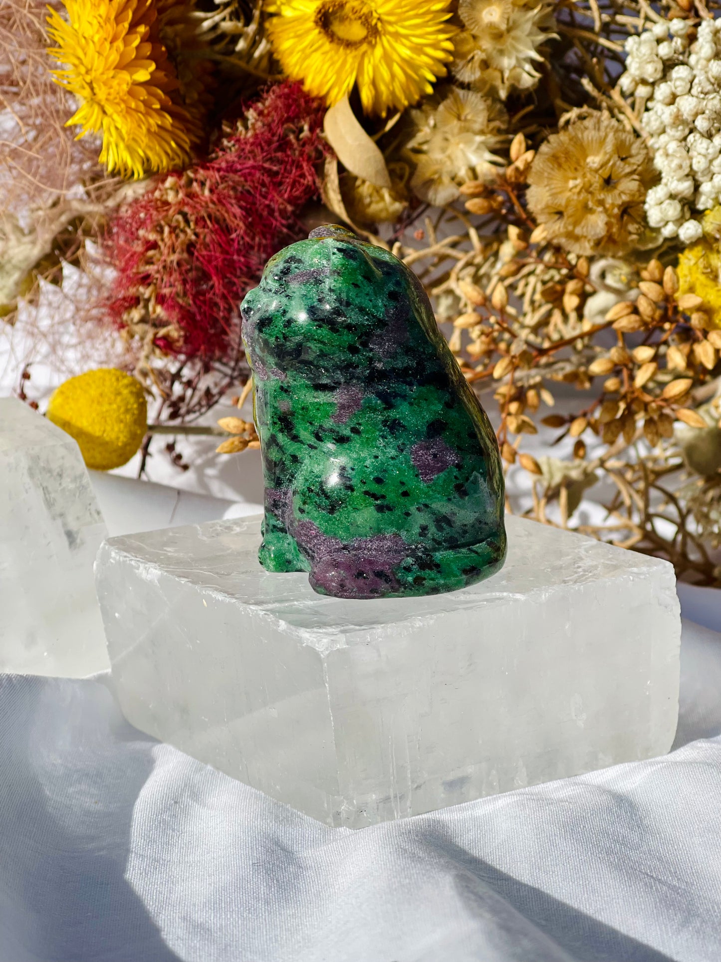 Ruby Zoisite Chunky Cat #1