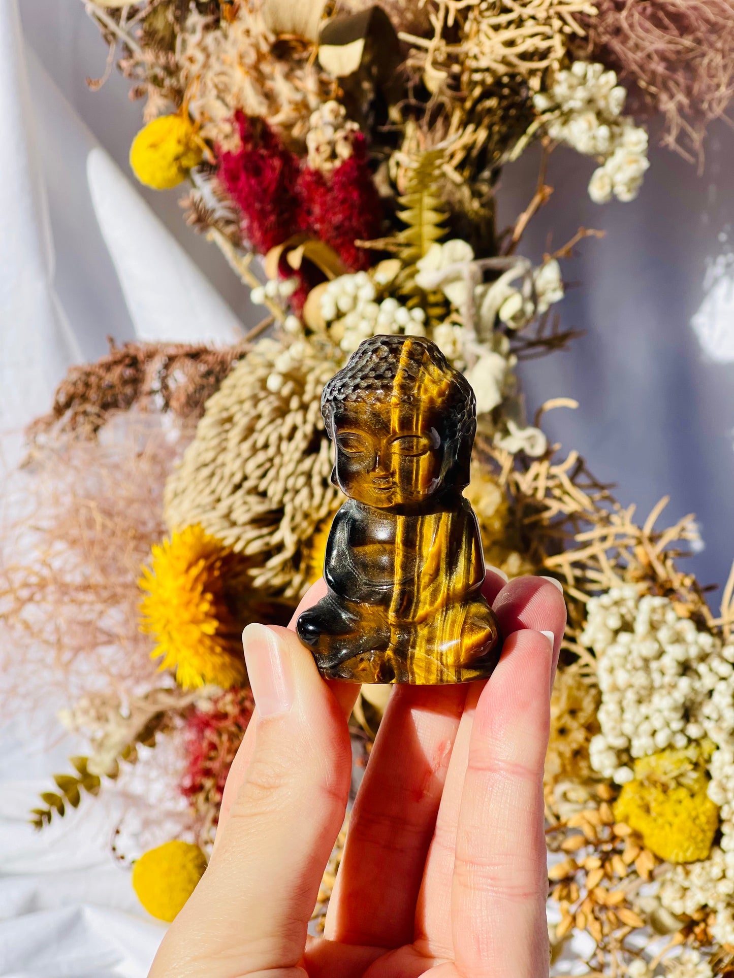 Tiger Eye Buddha