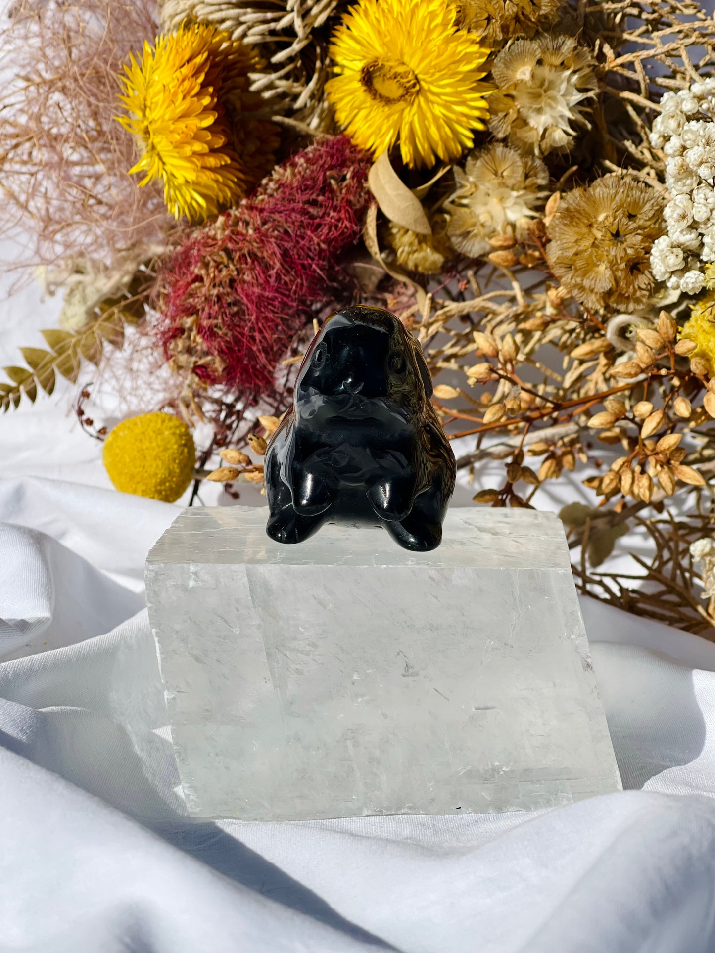 Black Obsidian Bunny