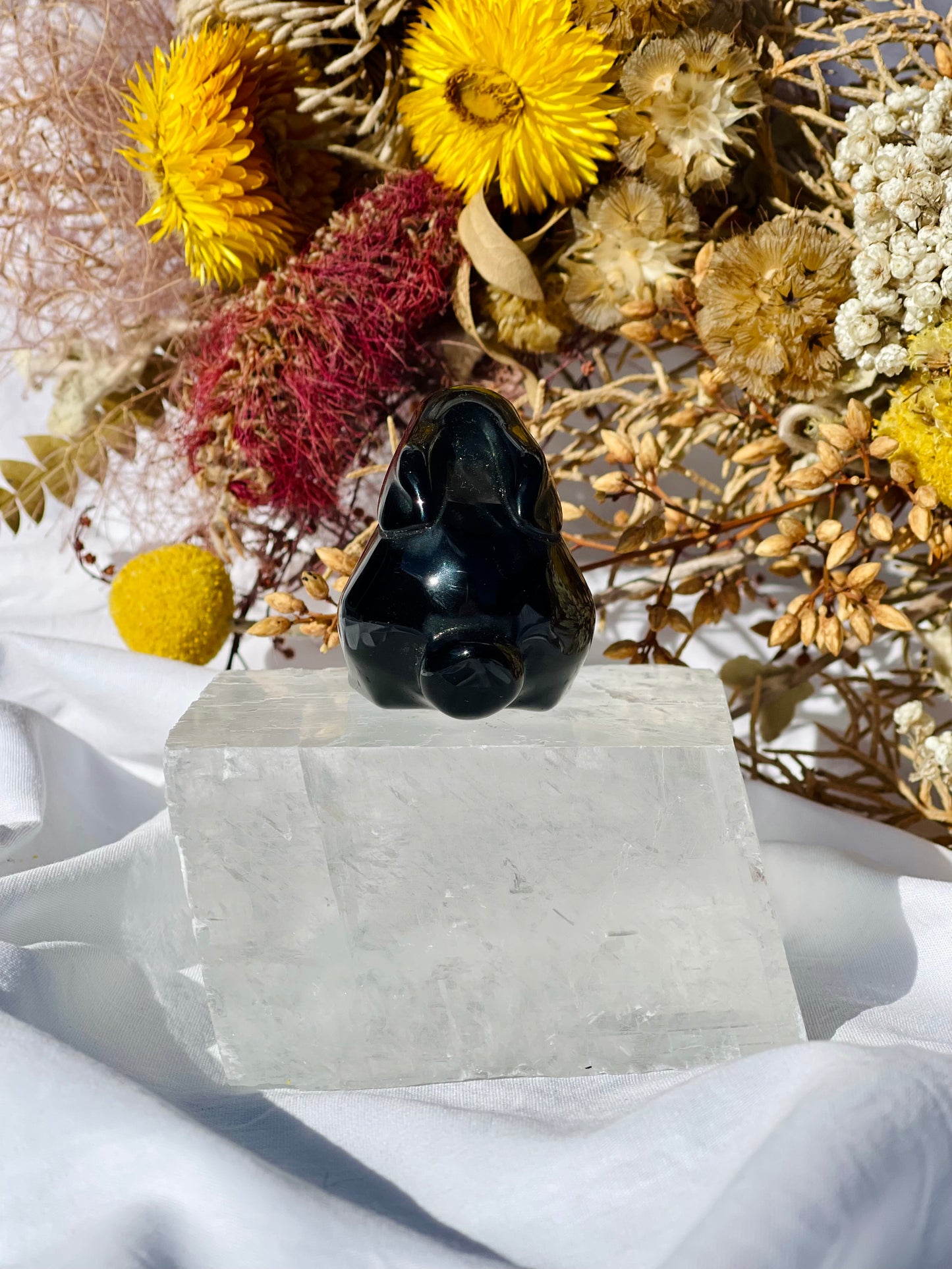 Black Obsidian Bunny