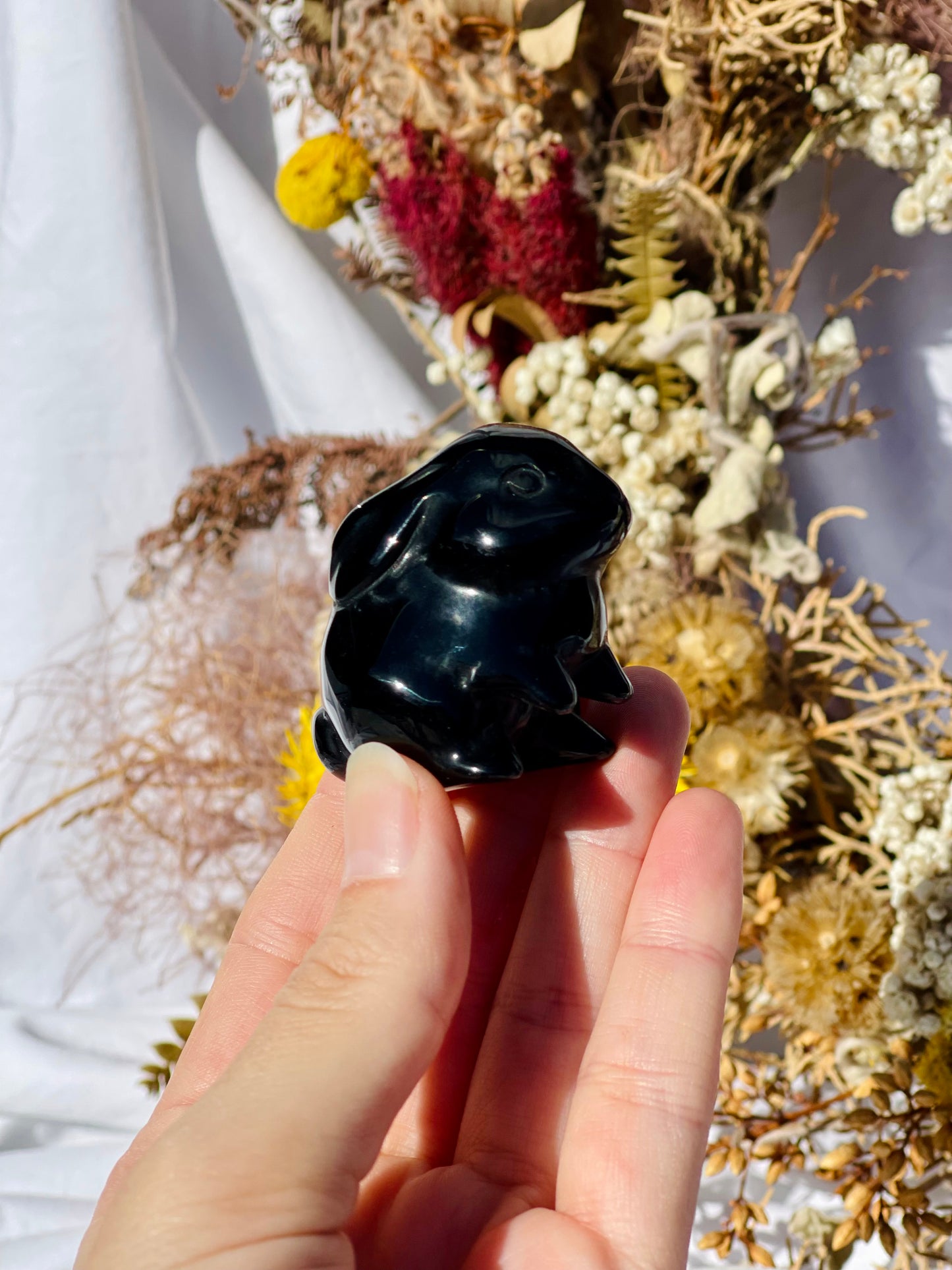 Black Obsidian Bunny