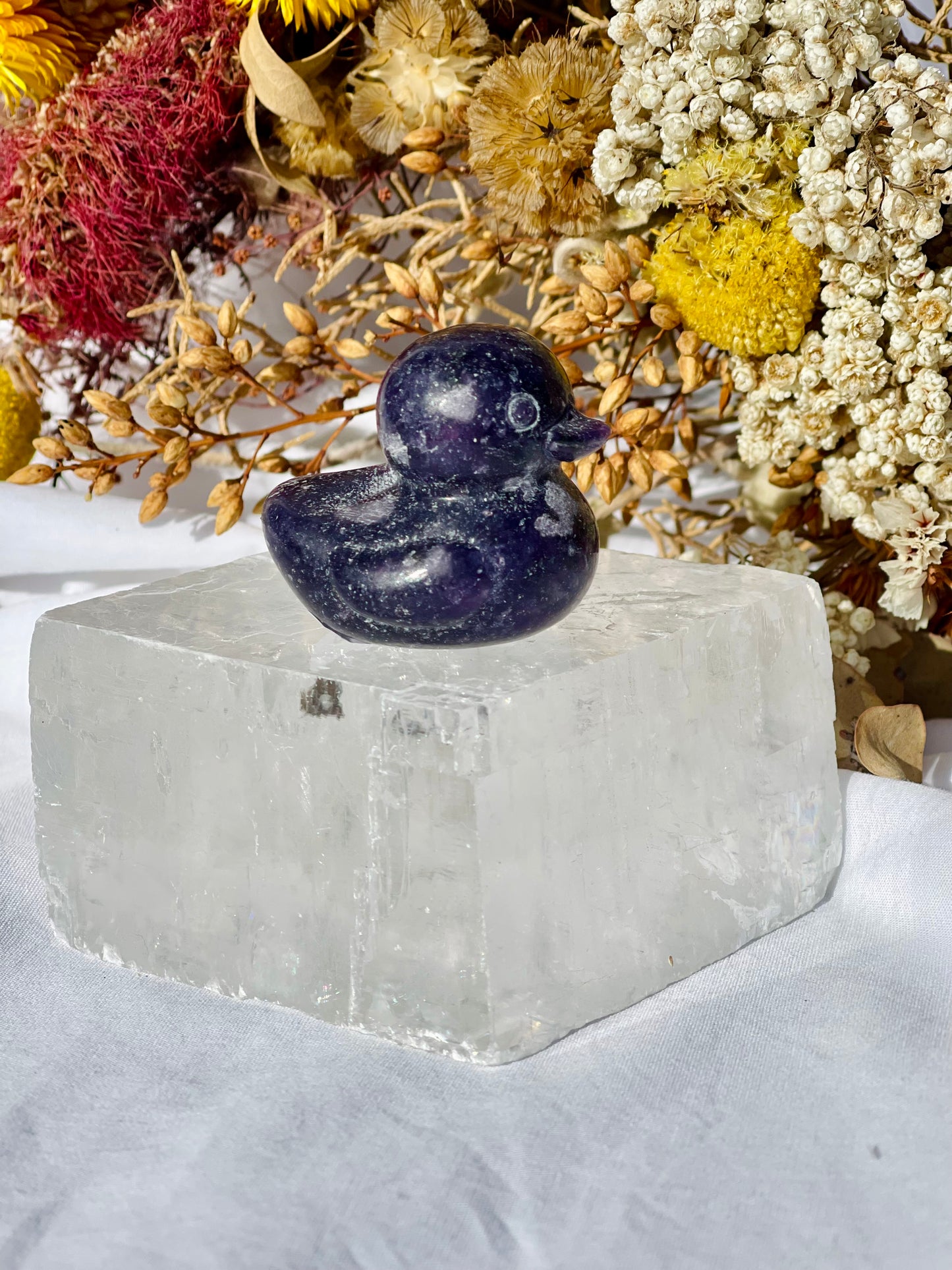 Lepidolite Duck