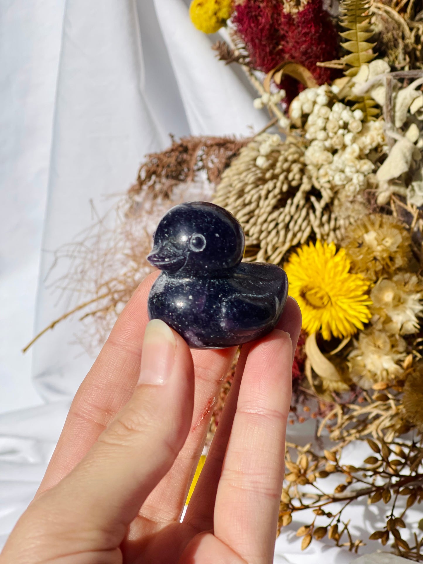 Lepidolite Duck