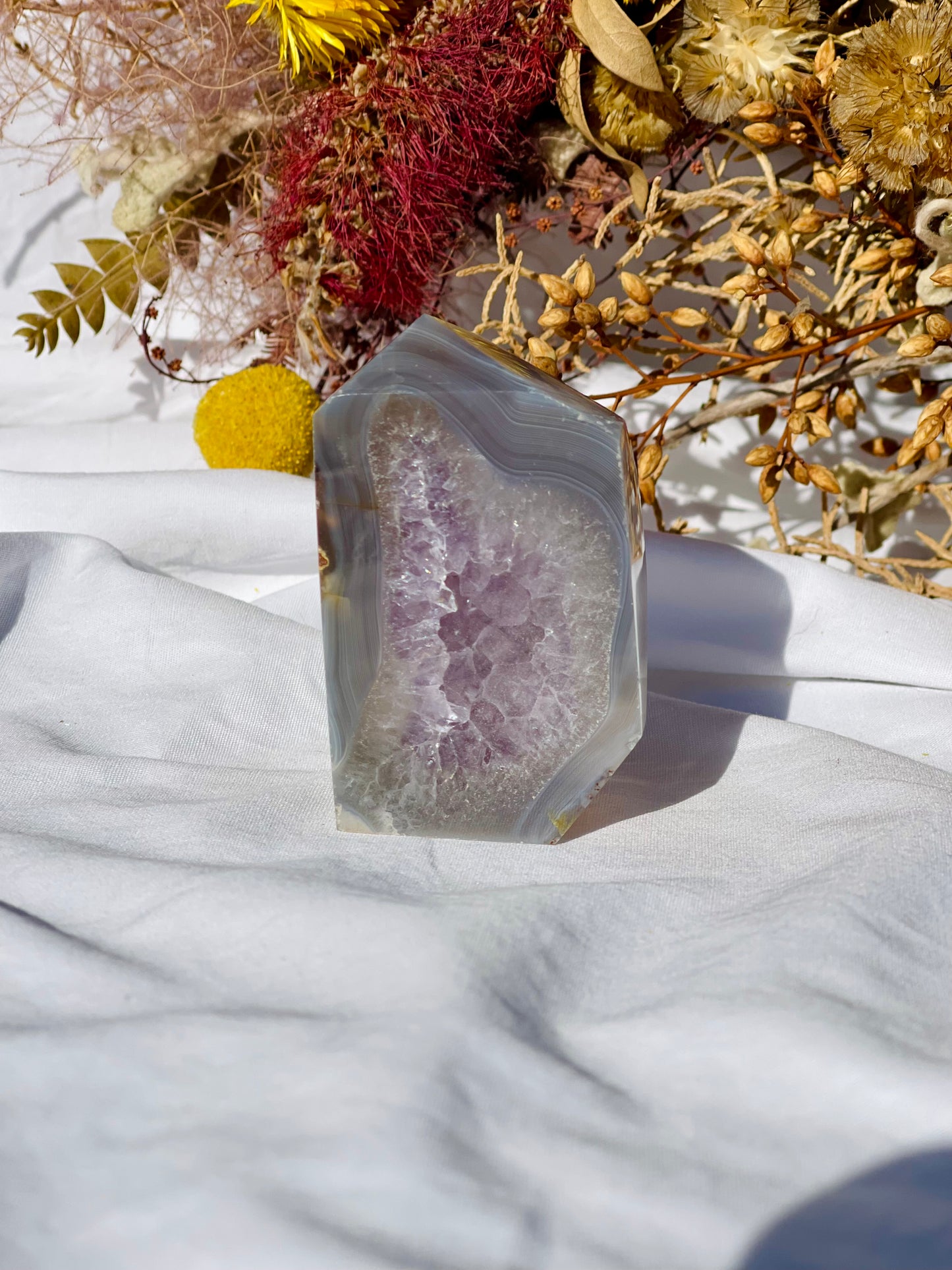 Amethyst & Agate Freeform