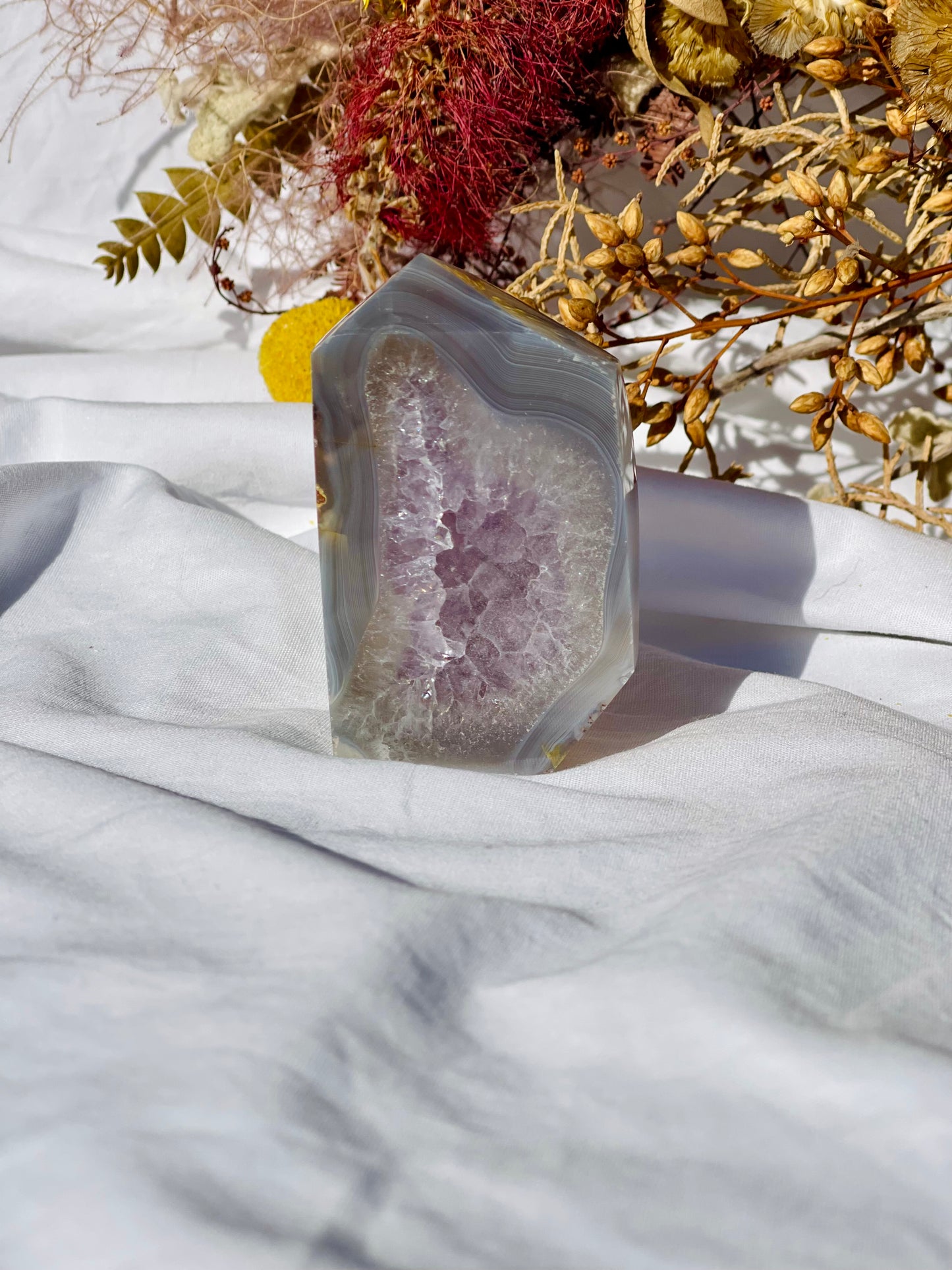 Amethyst & Agate Freeform