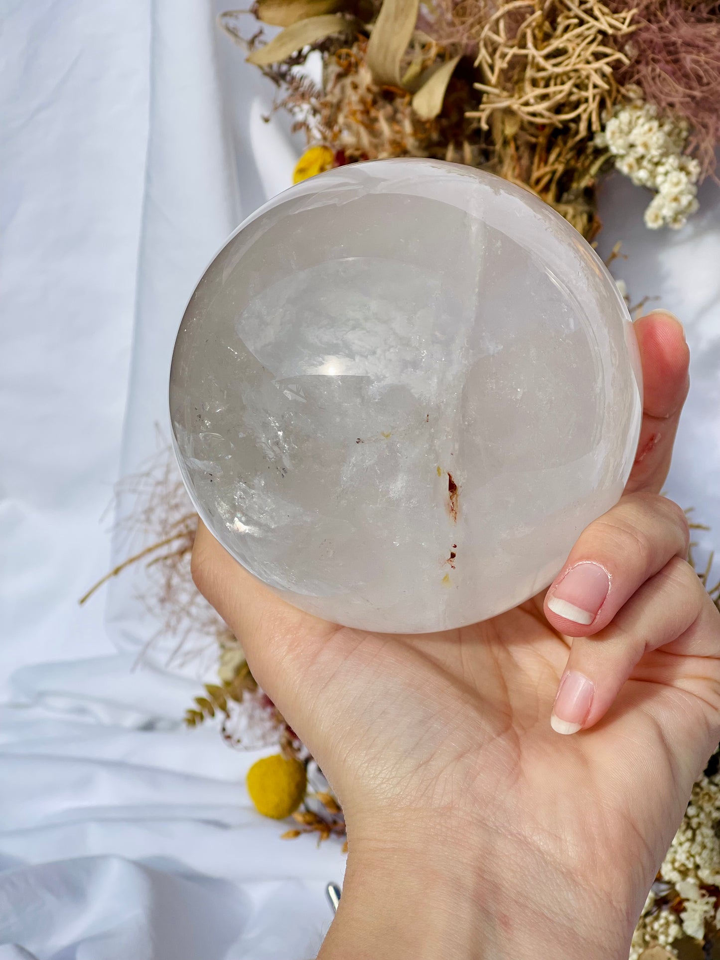 Clear Quartz Sphere