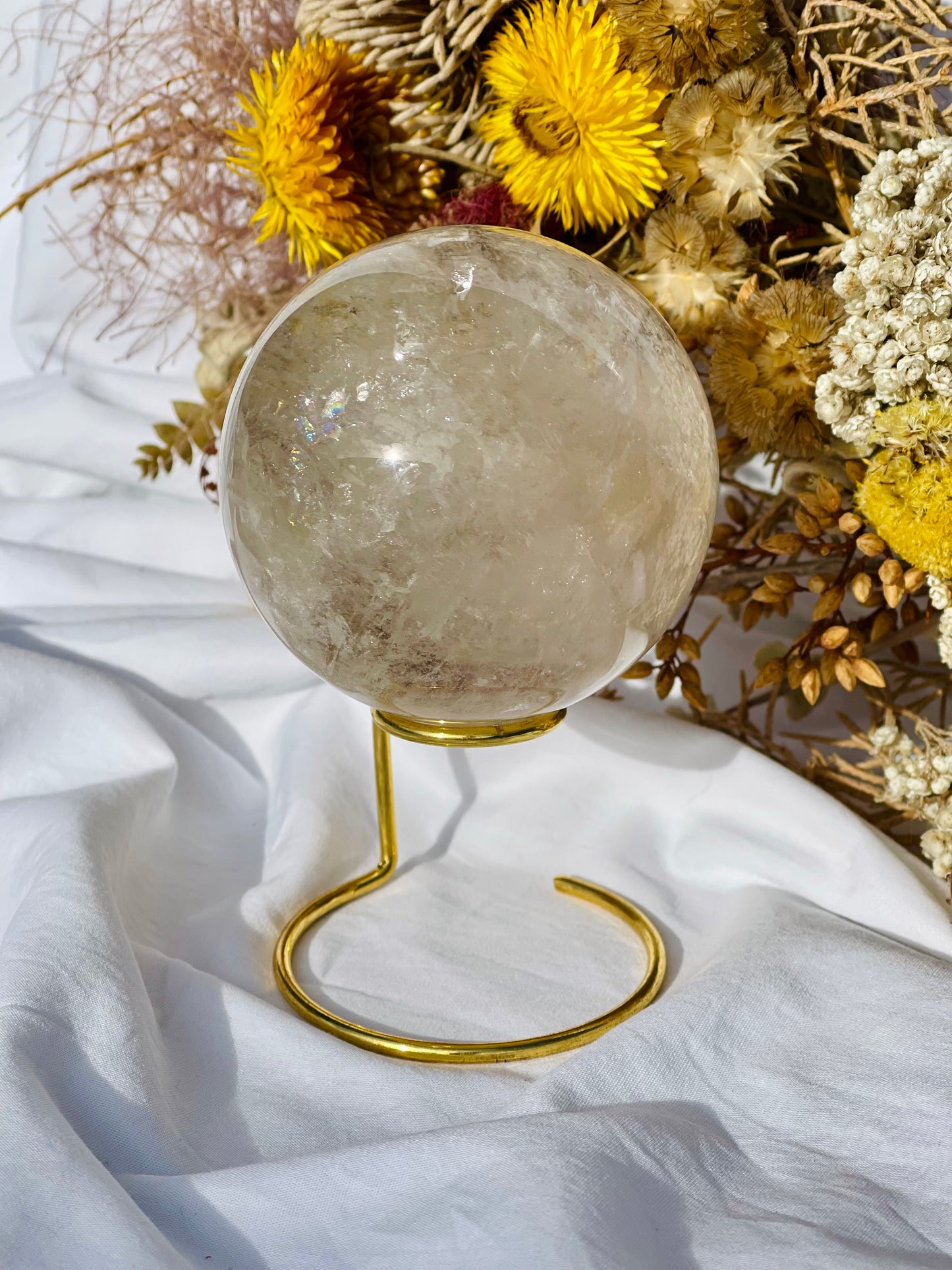 Clear Quartz Sphere