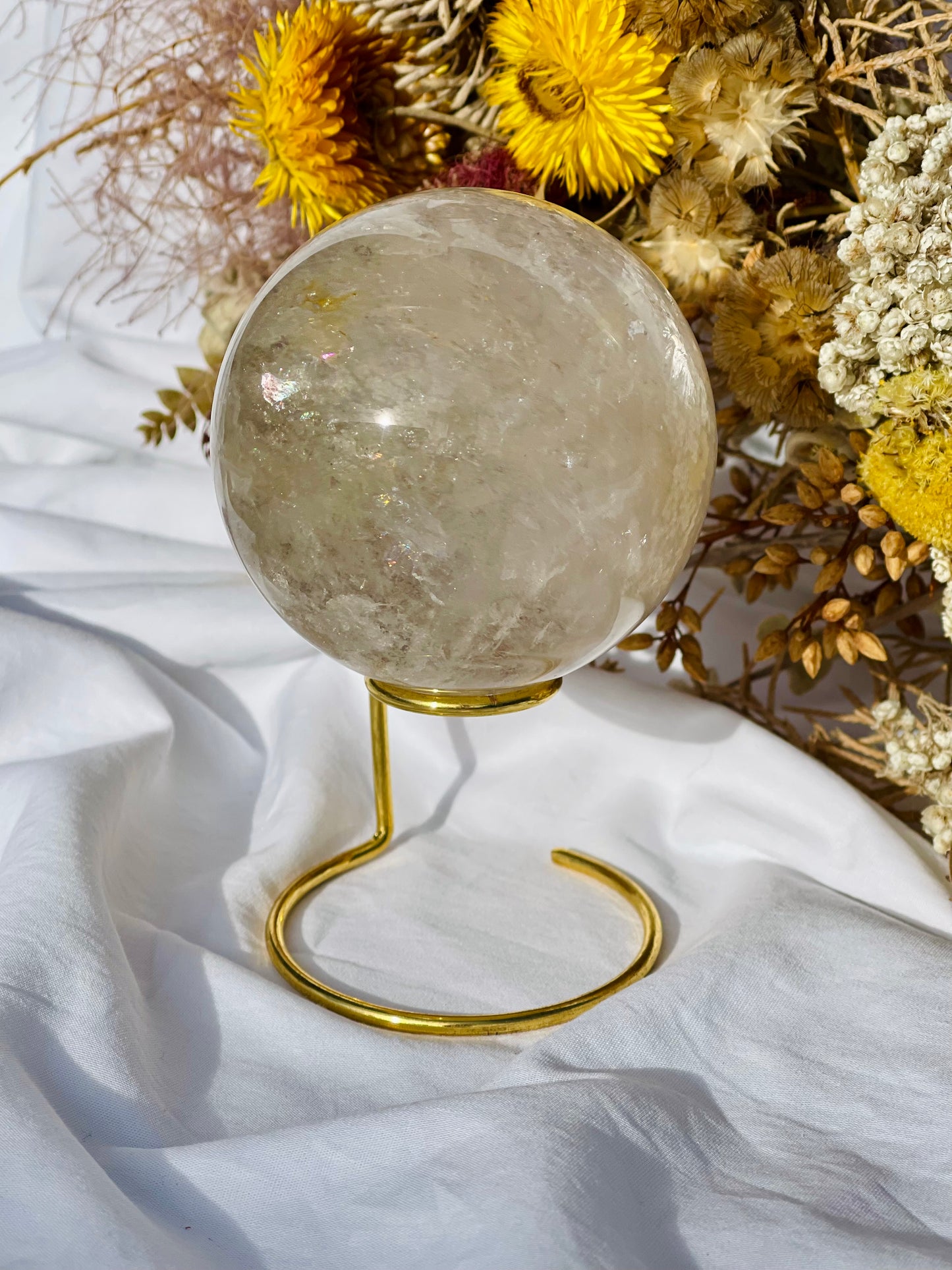 Clear Quartz Sphere