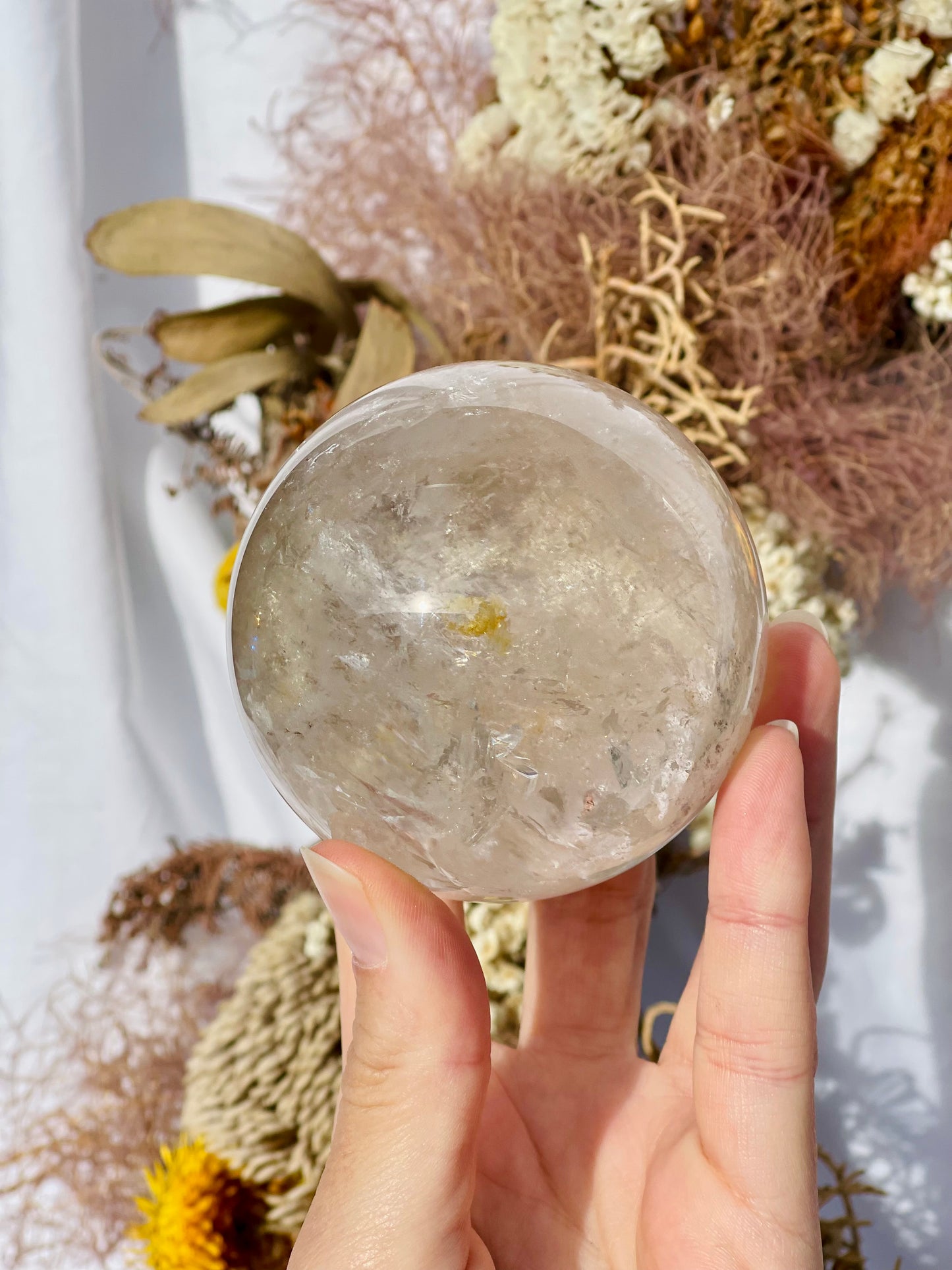 Clear Quartz Sphere