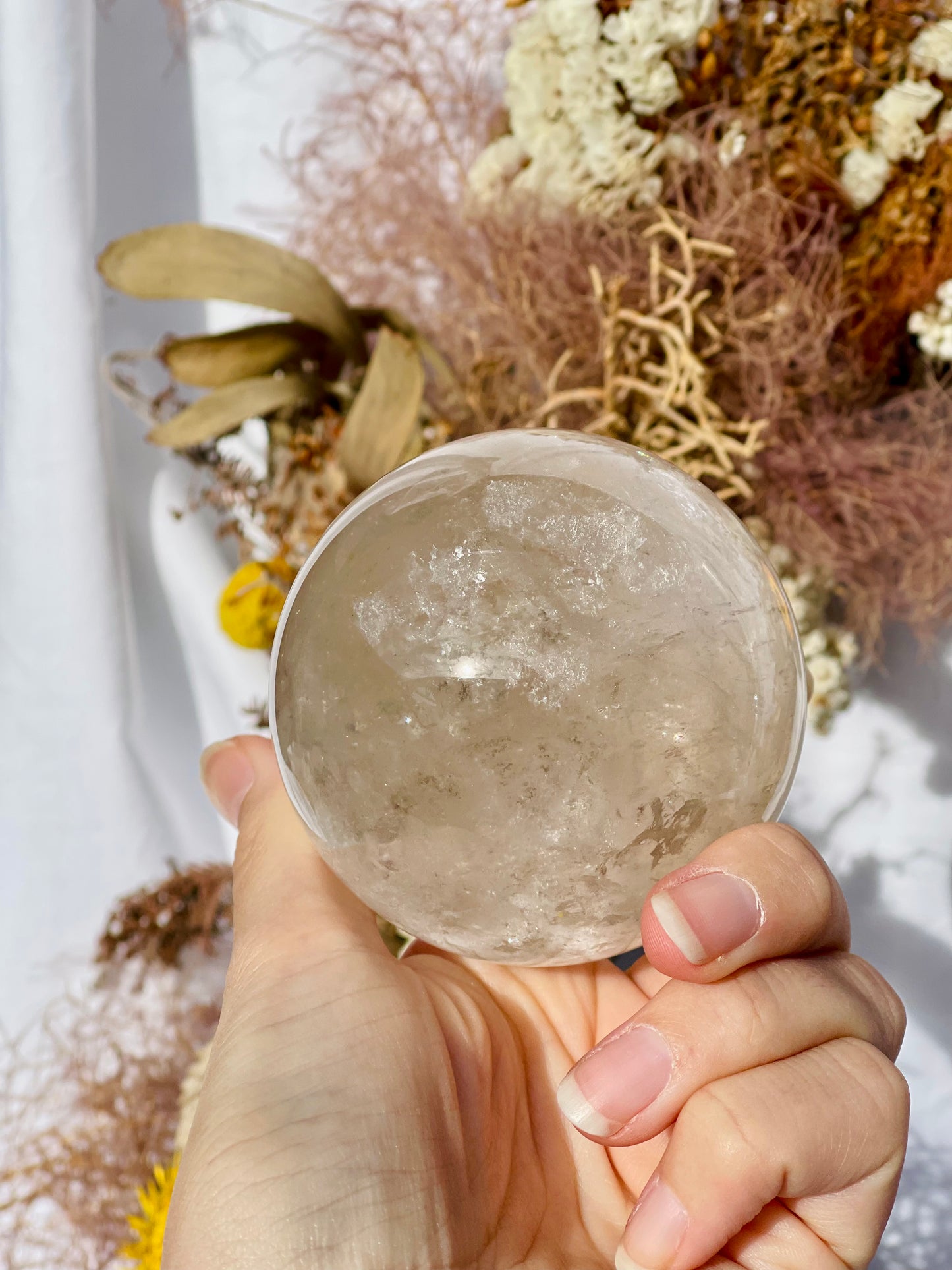 Clear Quartz Sphere