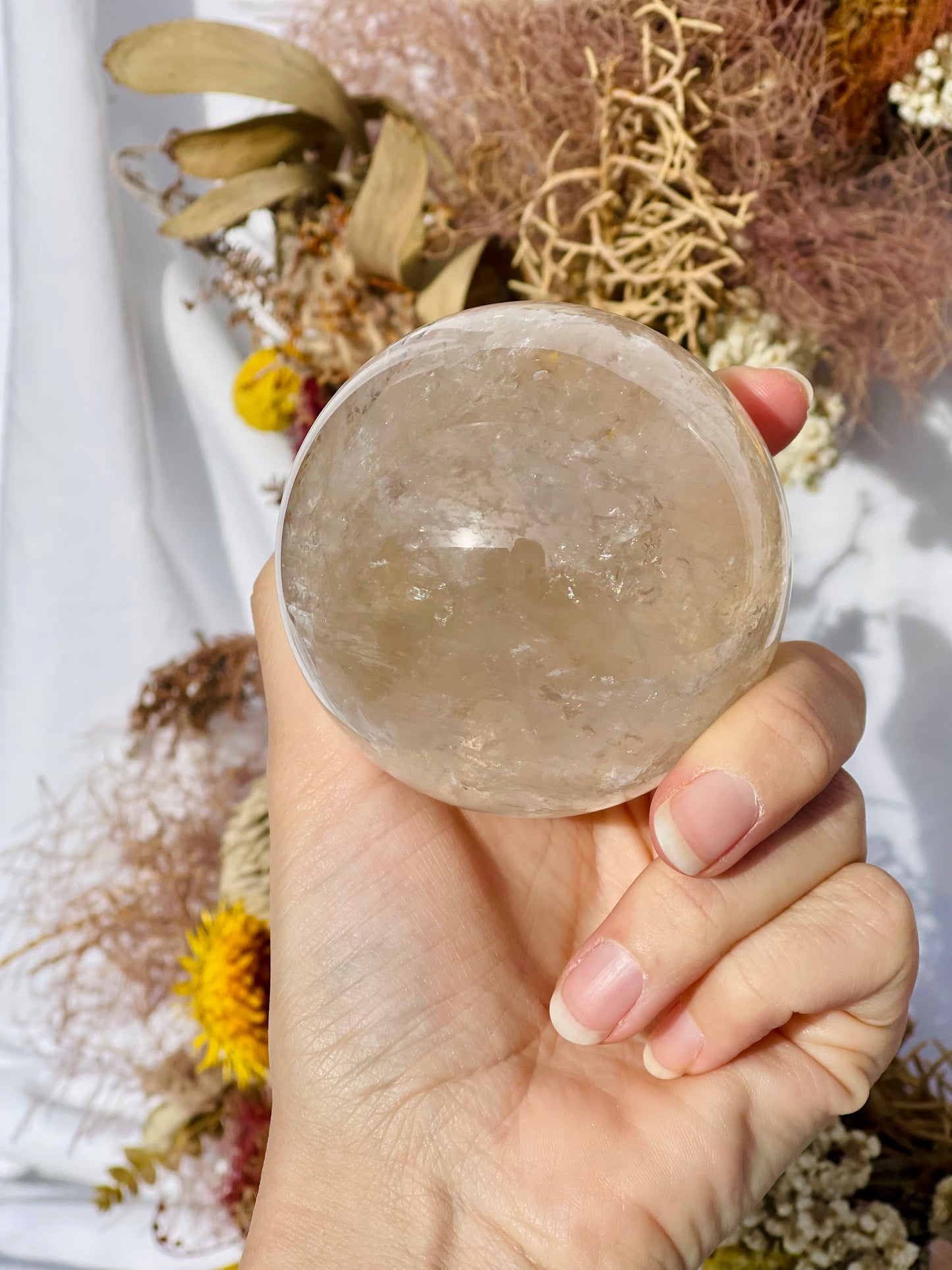 Clear Quartz Sphere
