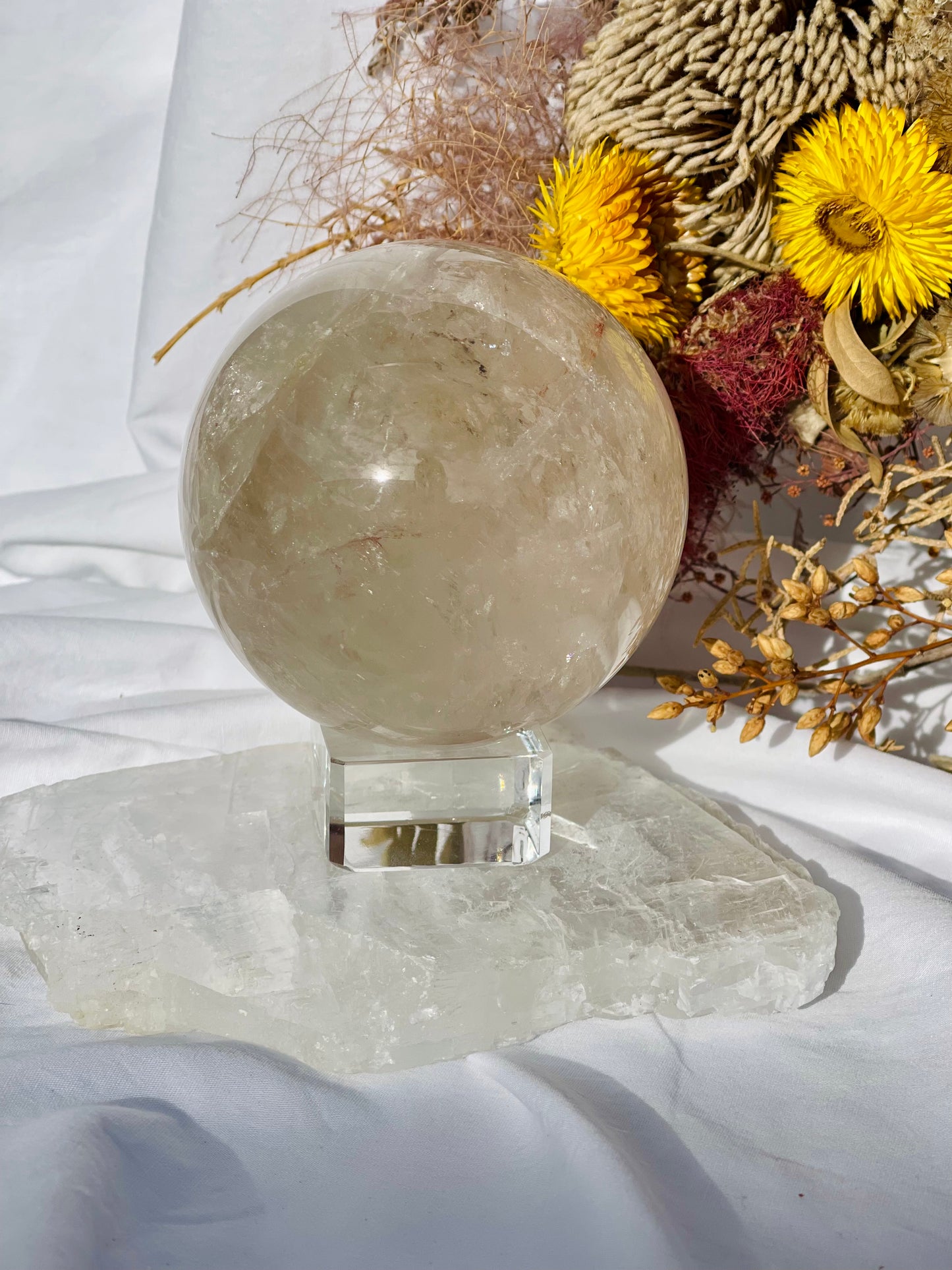 Clear Quartz Sphere