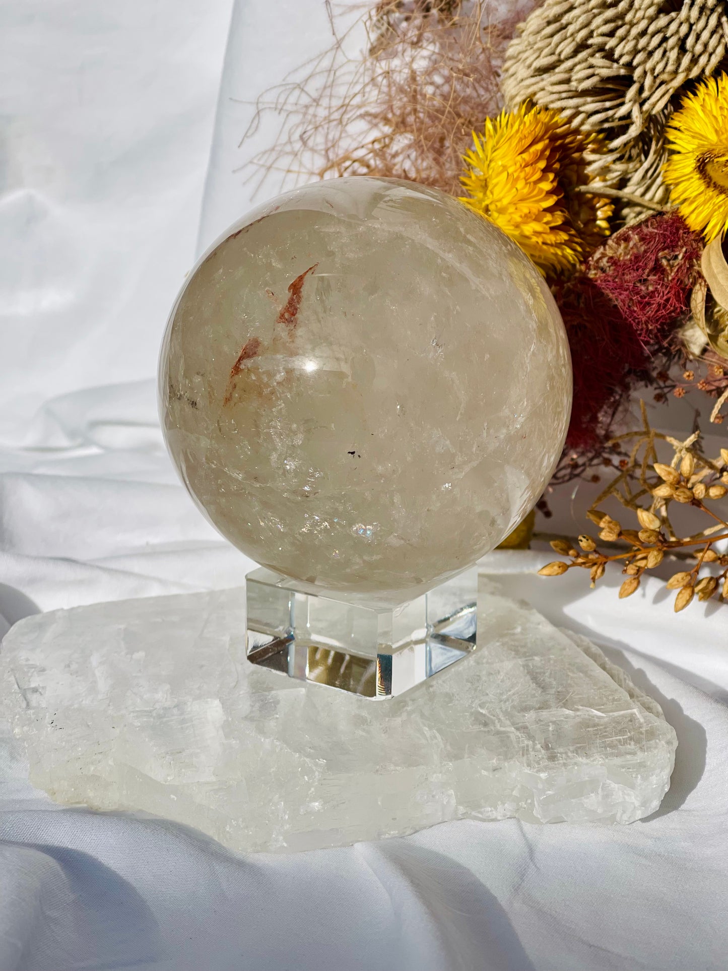 Clear Quartz Sphere