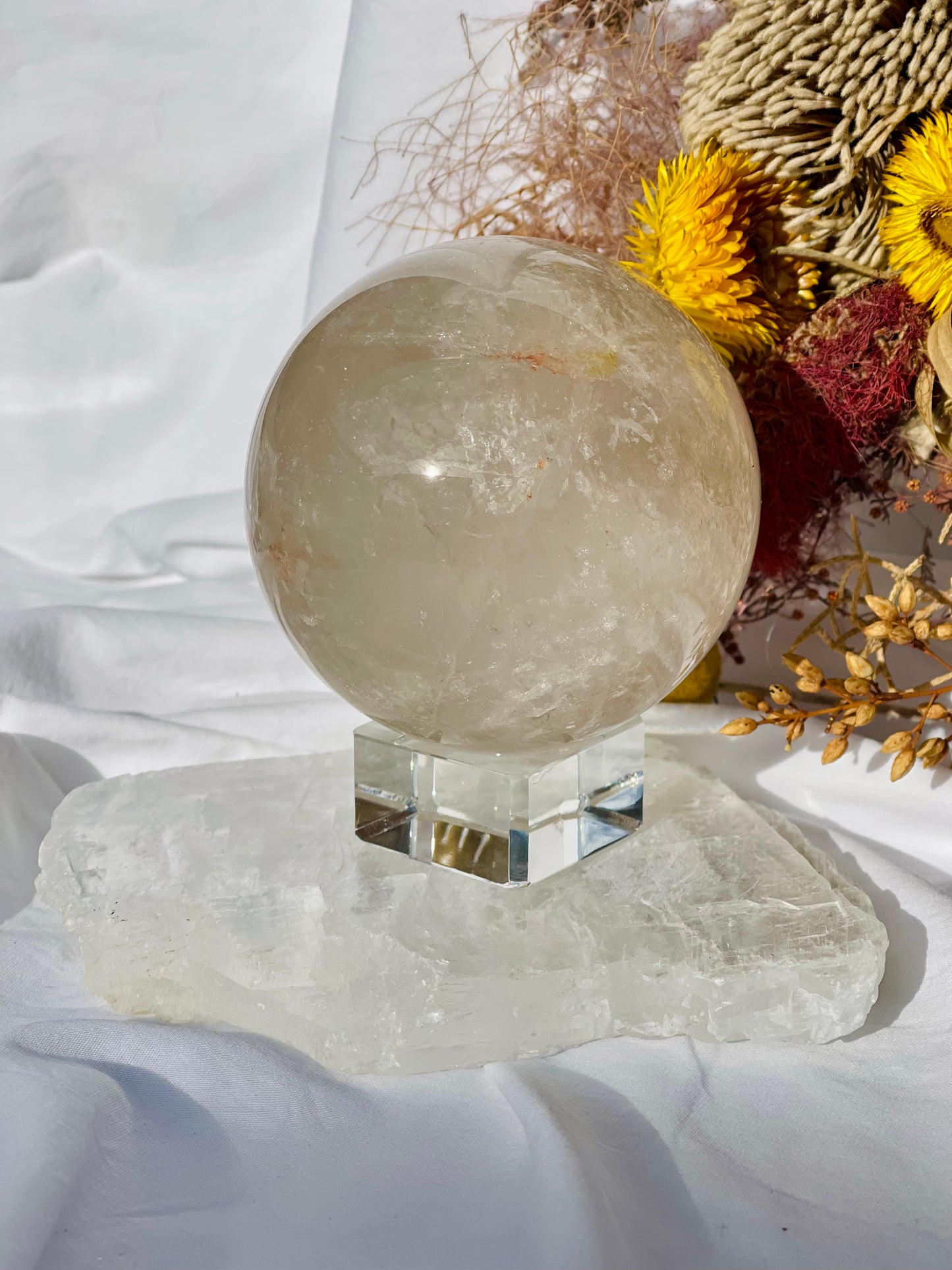 Clear Quartz Sphere