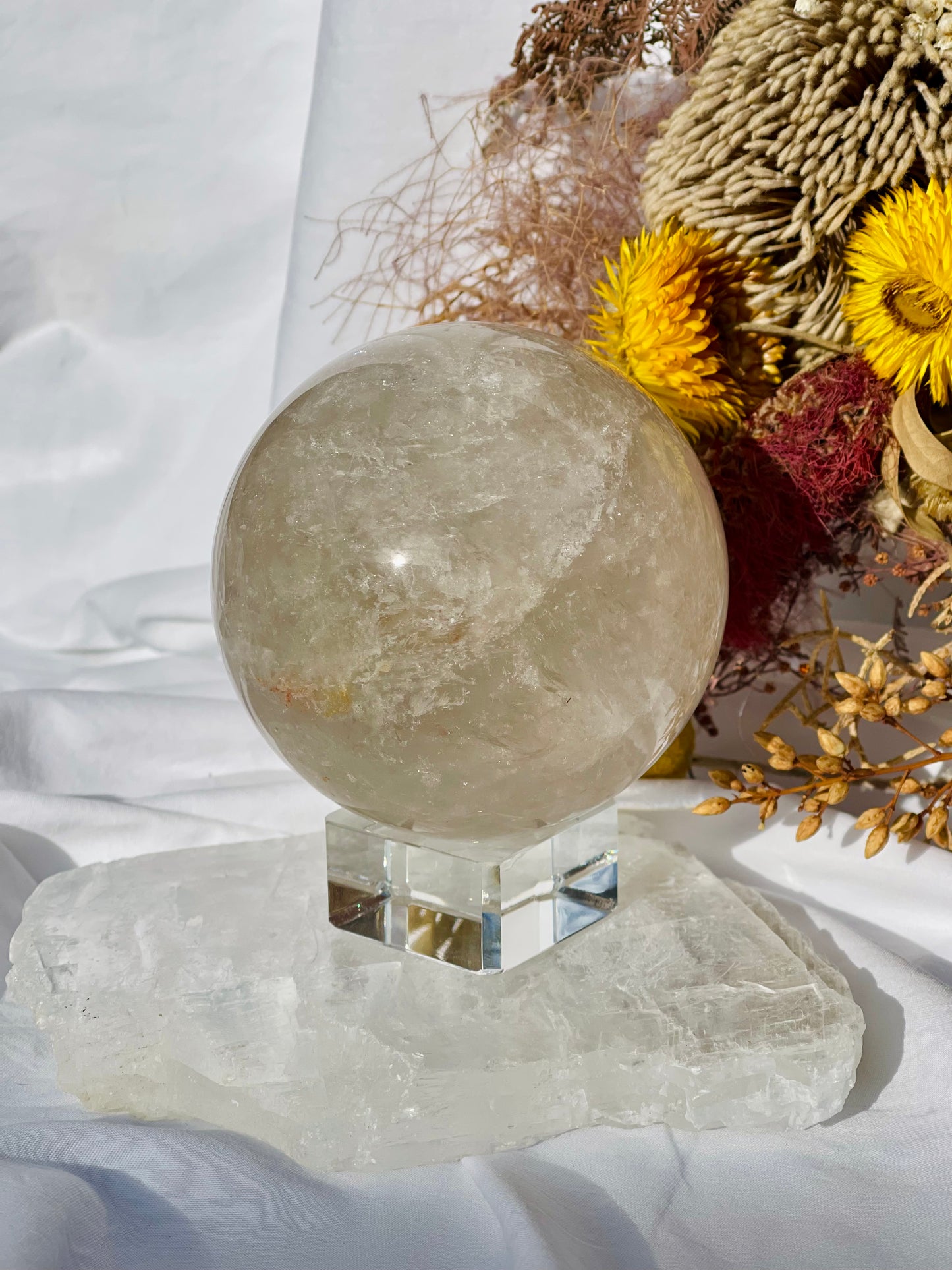 Clear Quartz Sphere