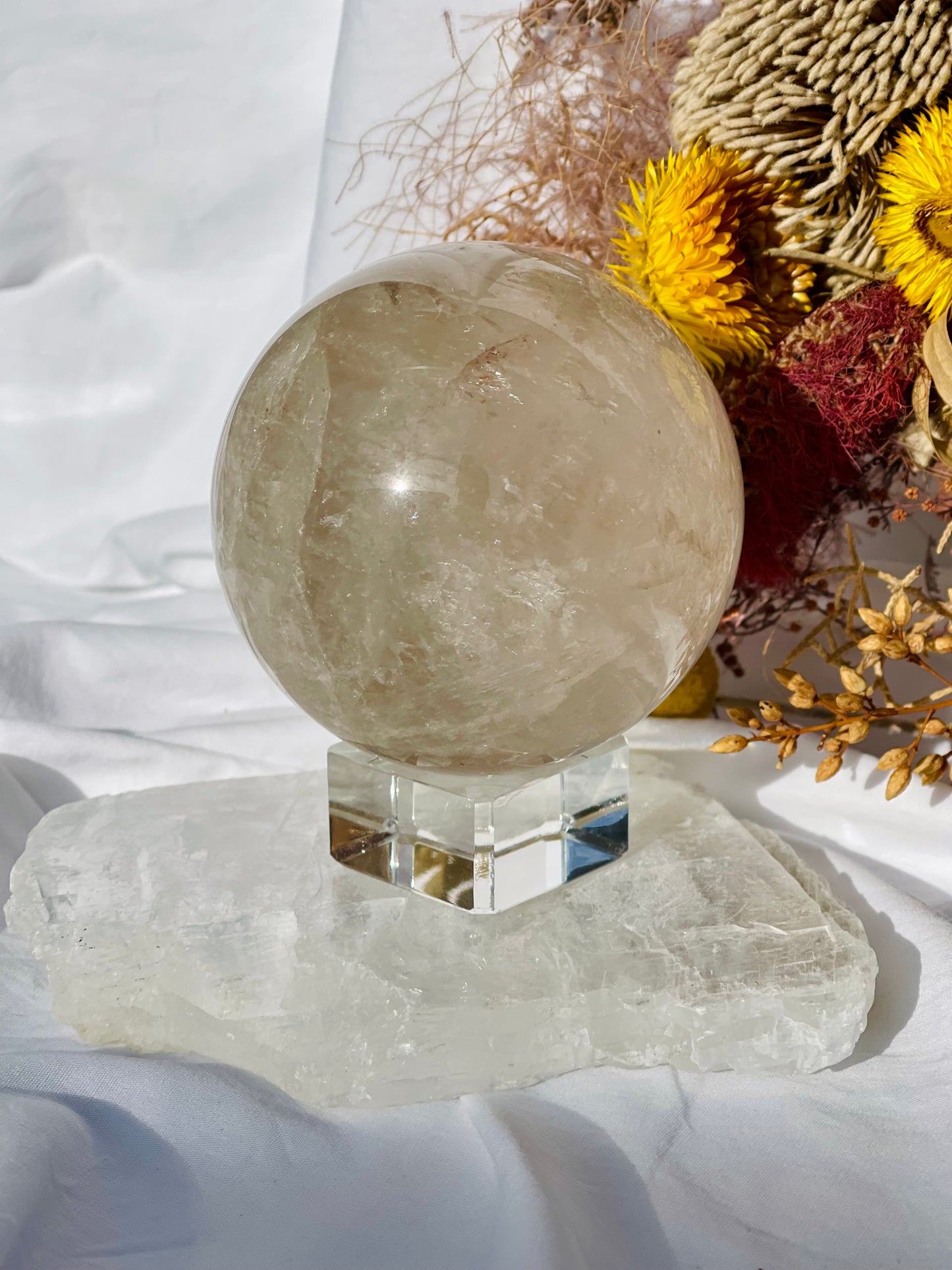 Clear Quartz Sphere