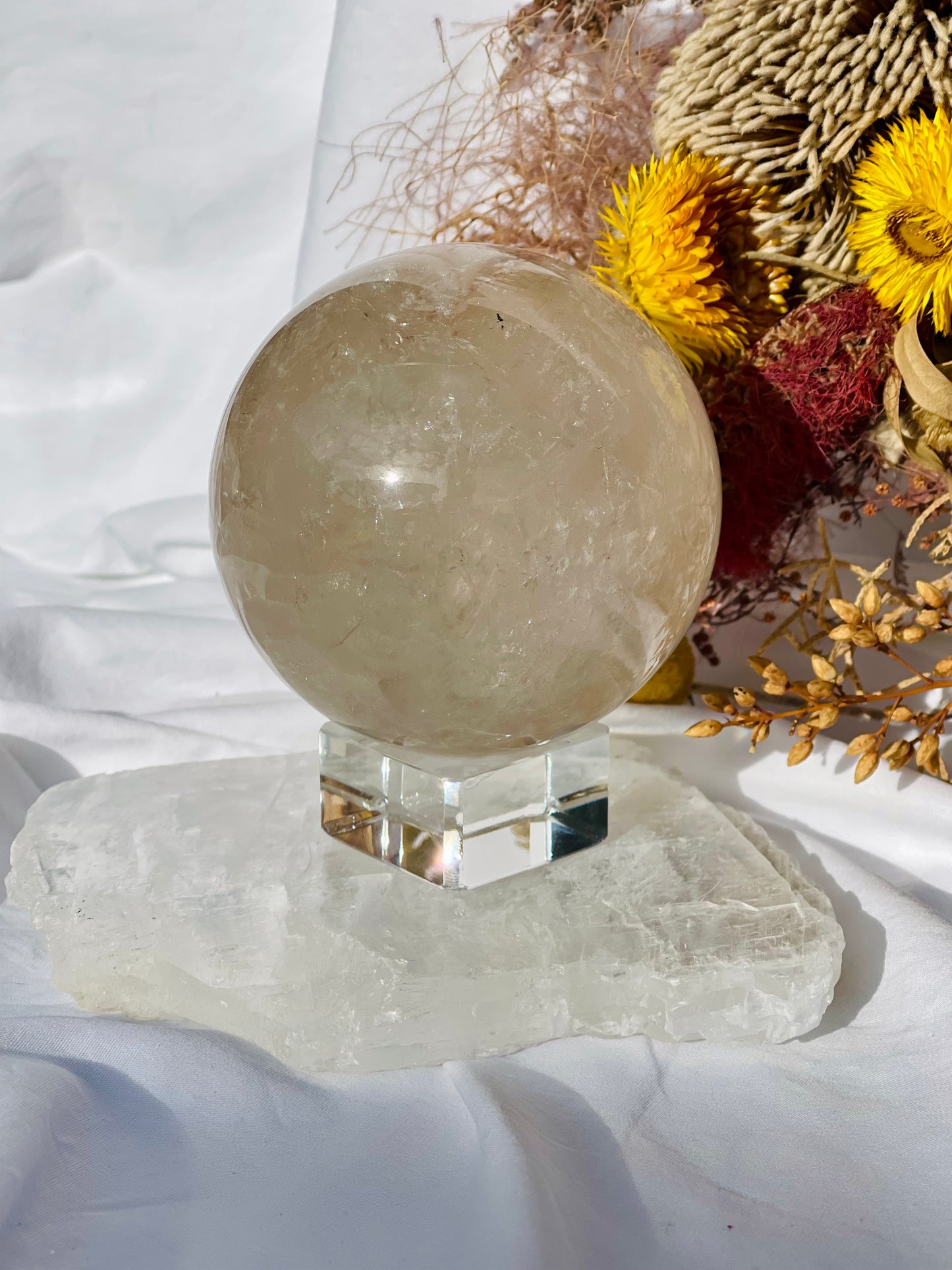 Clear Quartz Sphere